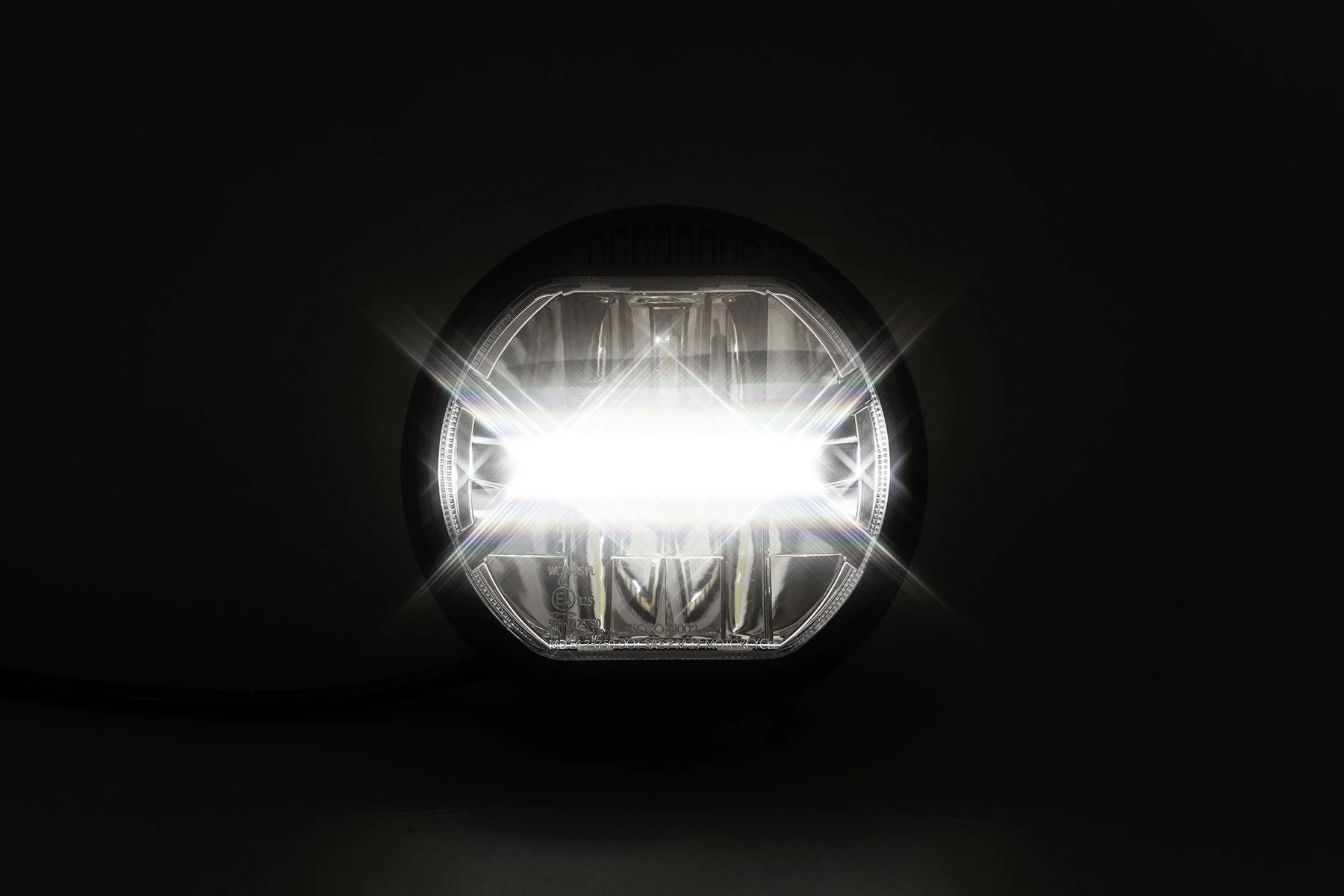 LED headlight + motoism lamp mask