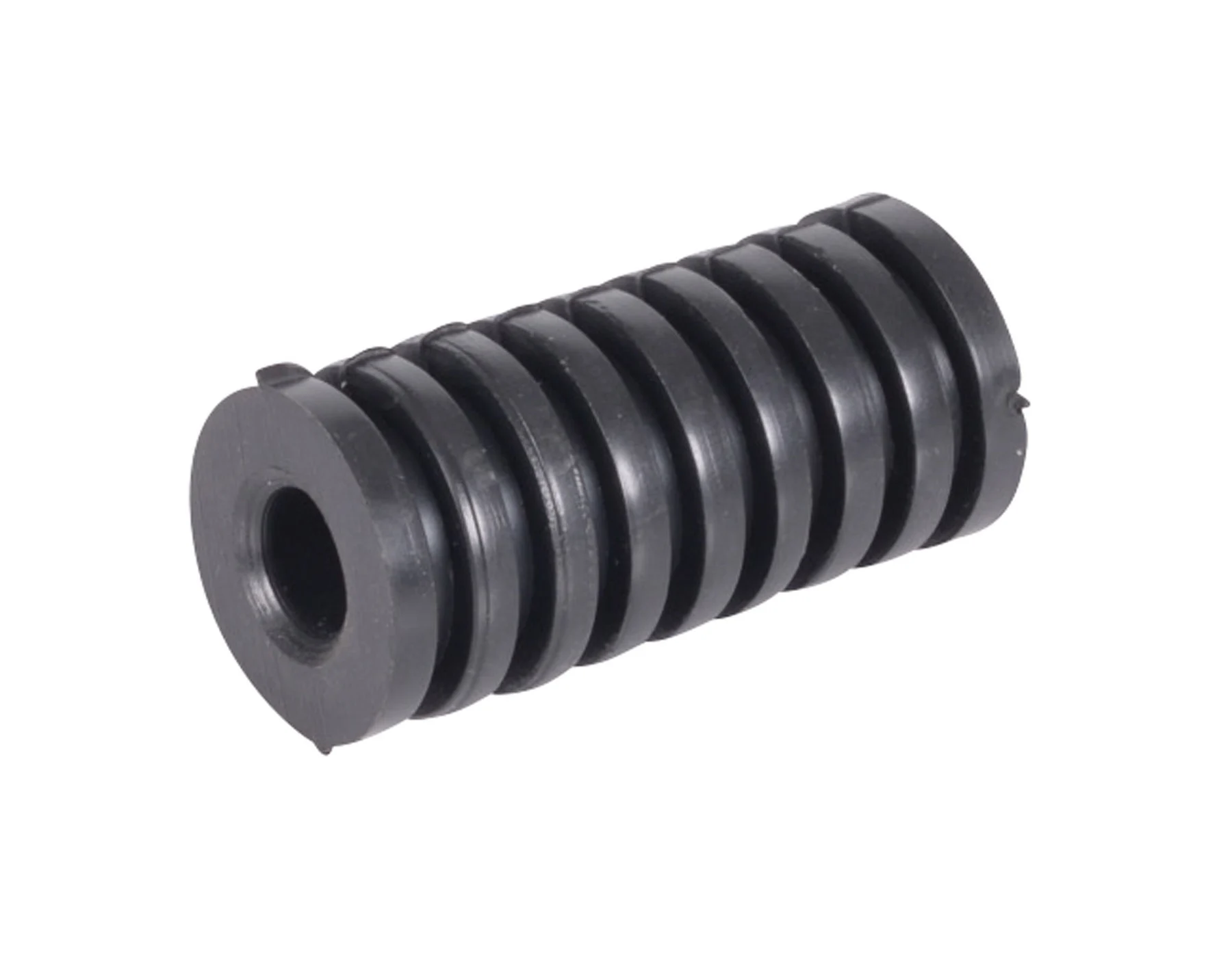 Motorcycle gear lever rubber clearance