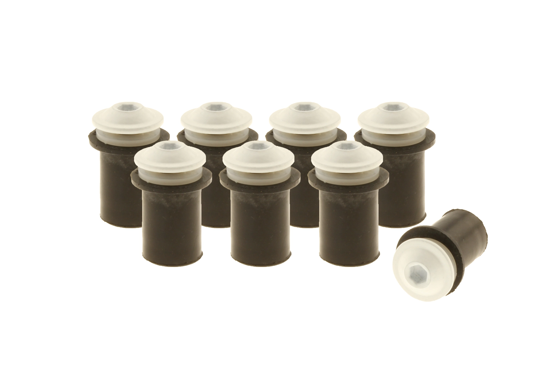 Bolt set for fairing windshields