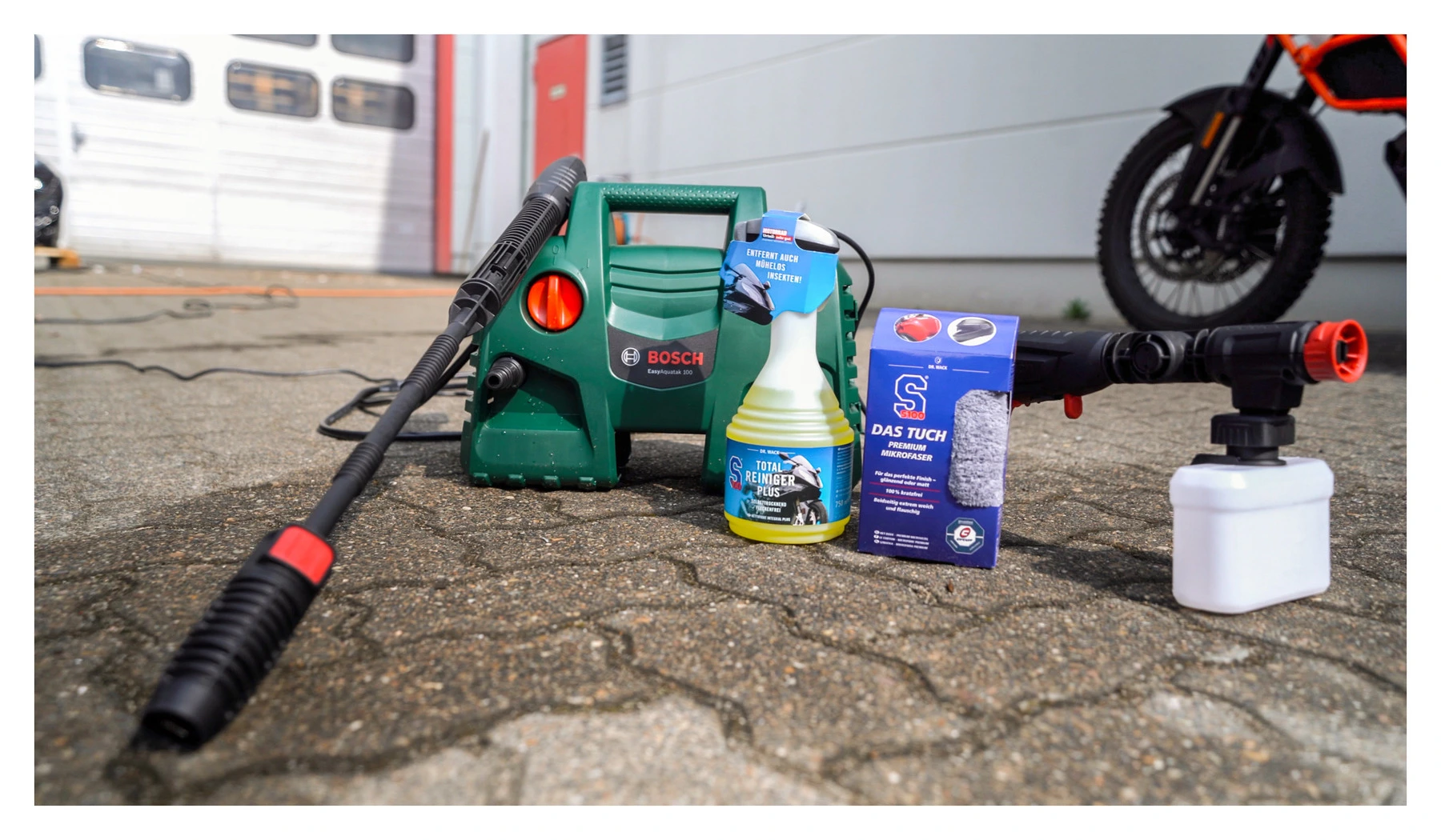 Set: Bosch hogedrukrei. + 360° mondstuk