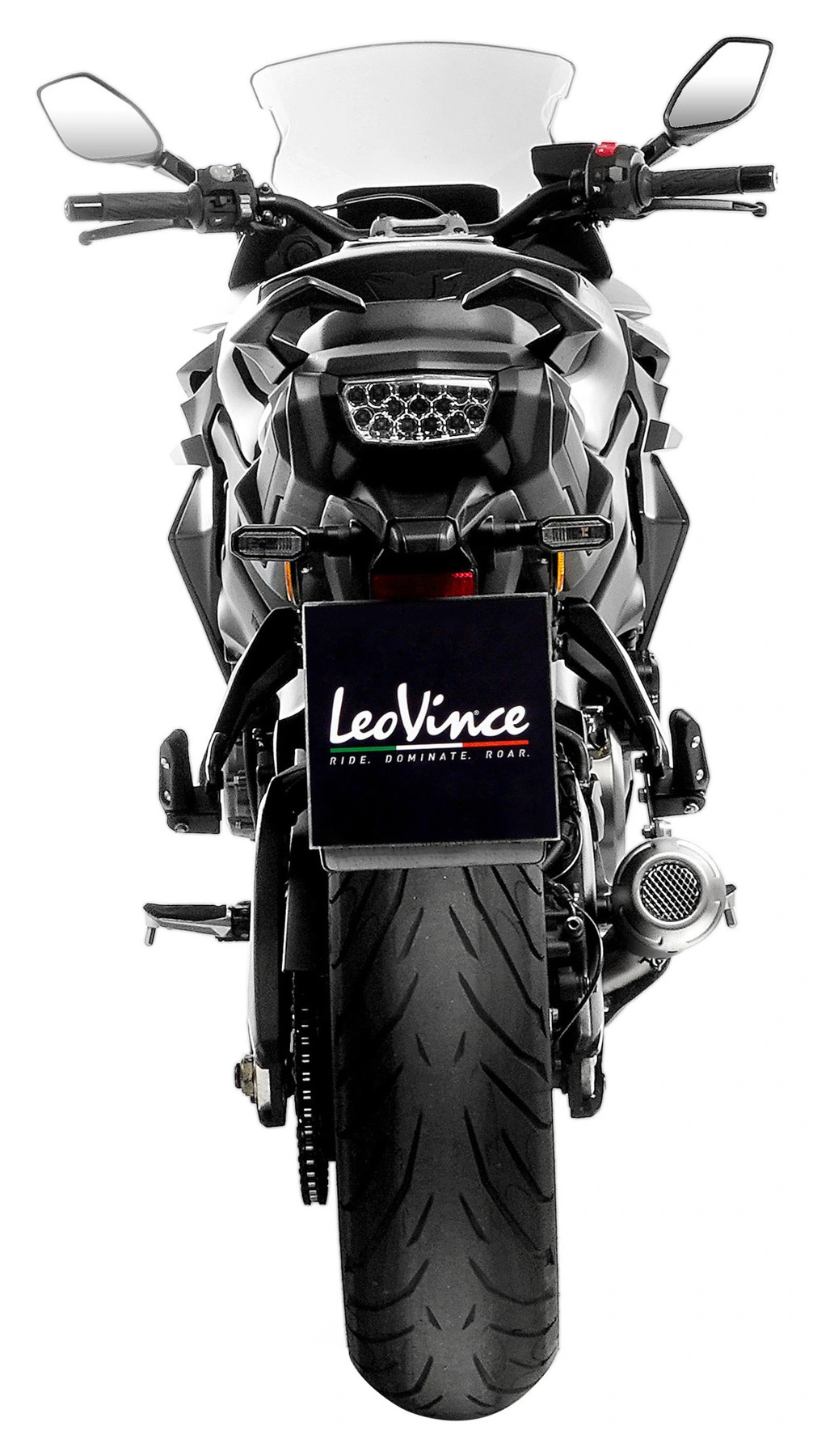 LeoVince LV-10 silencieux avec récep. CE