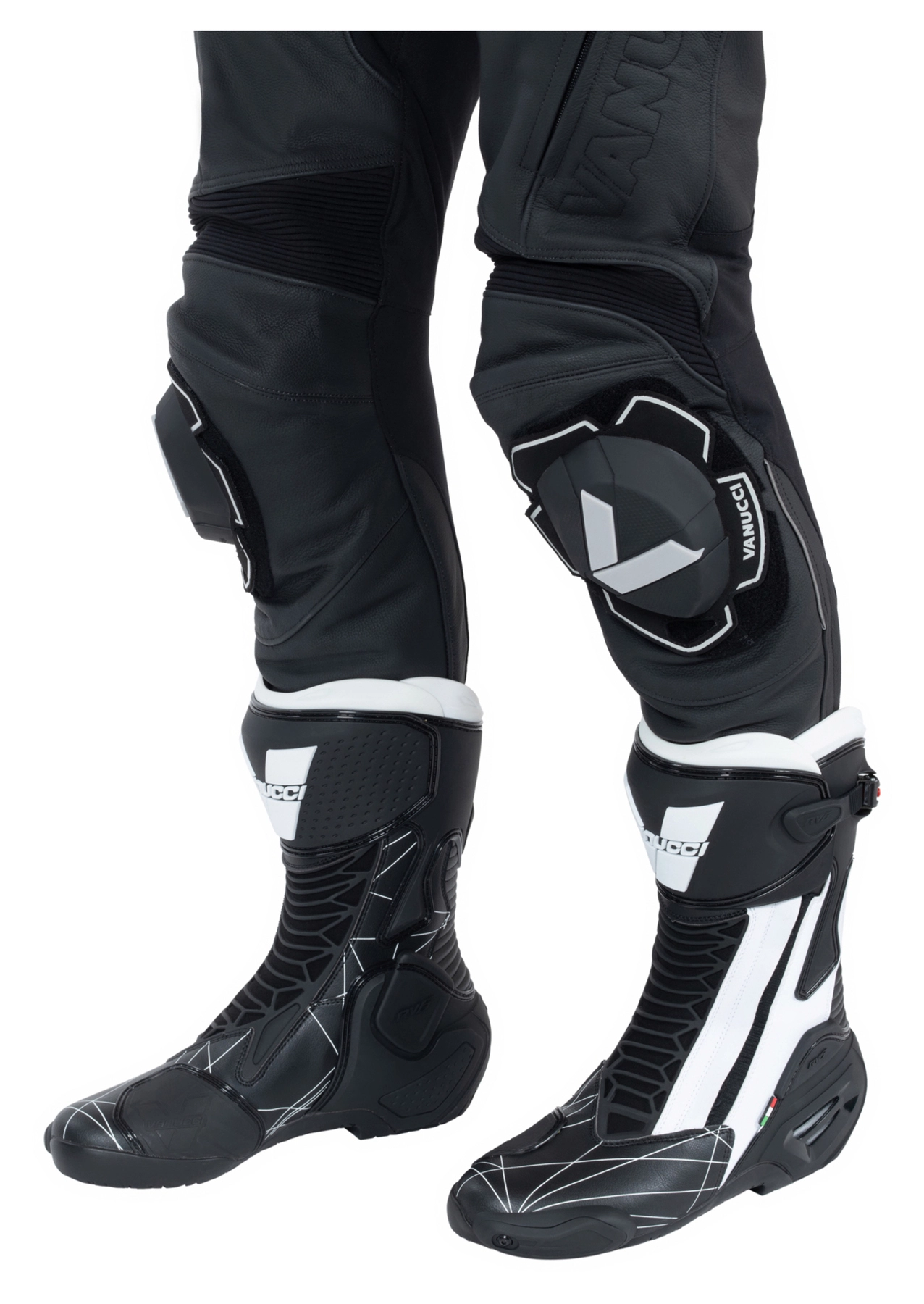 Skórzane spodnie męskie VST-2