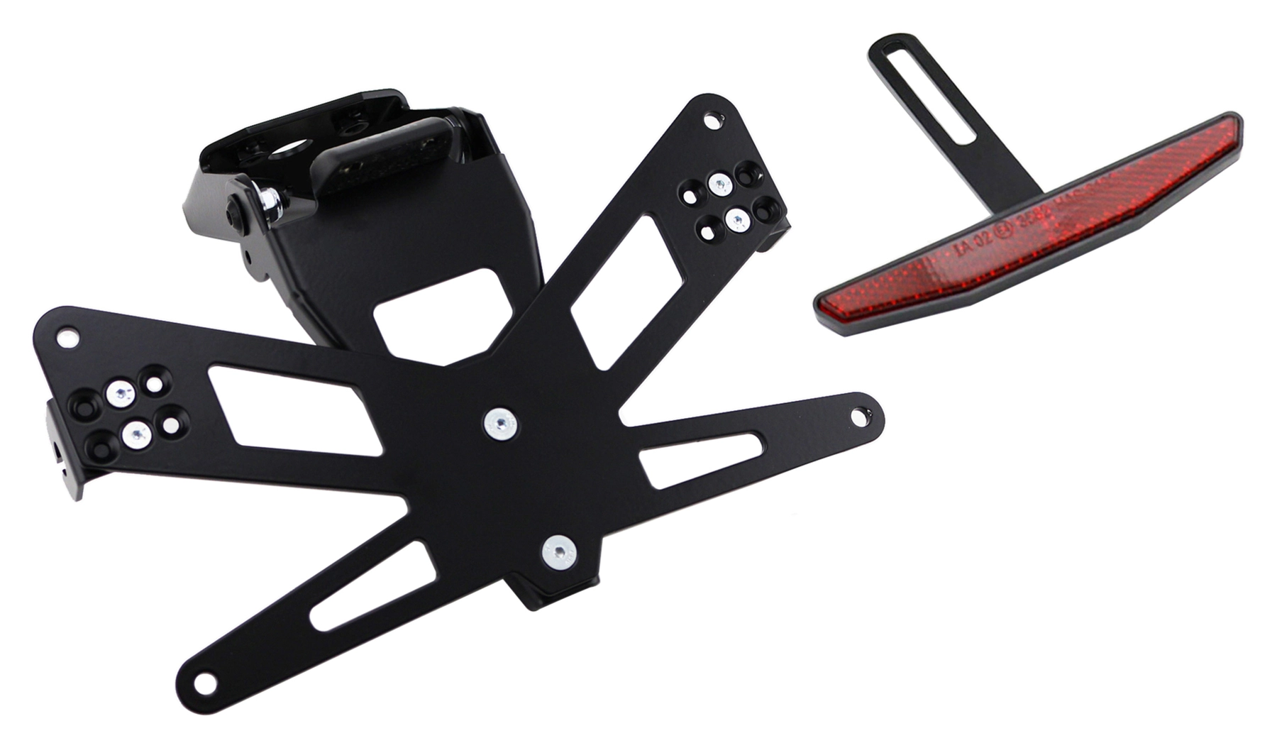 License Plate Bracket X-Shape