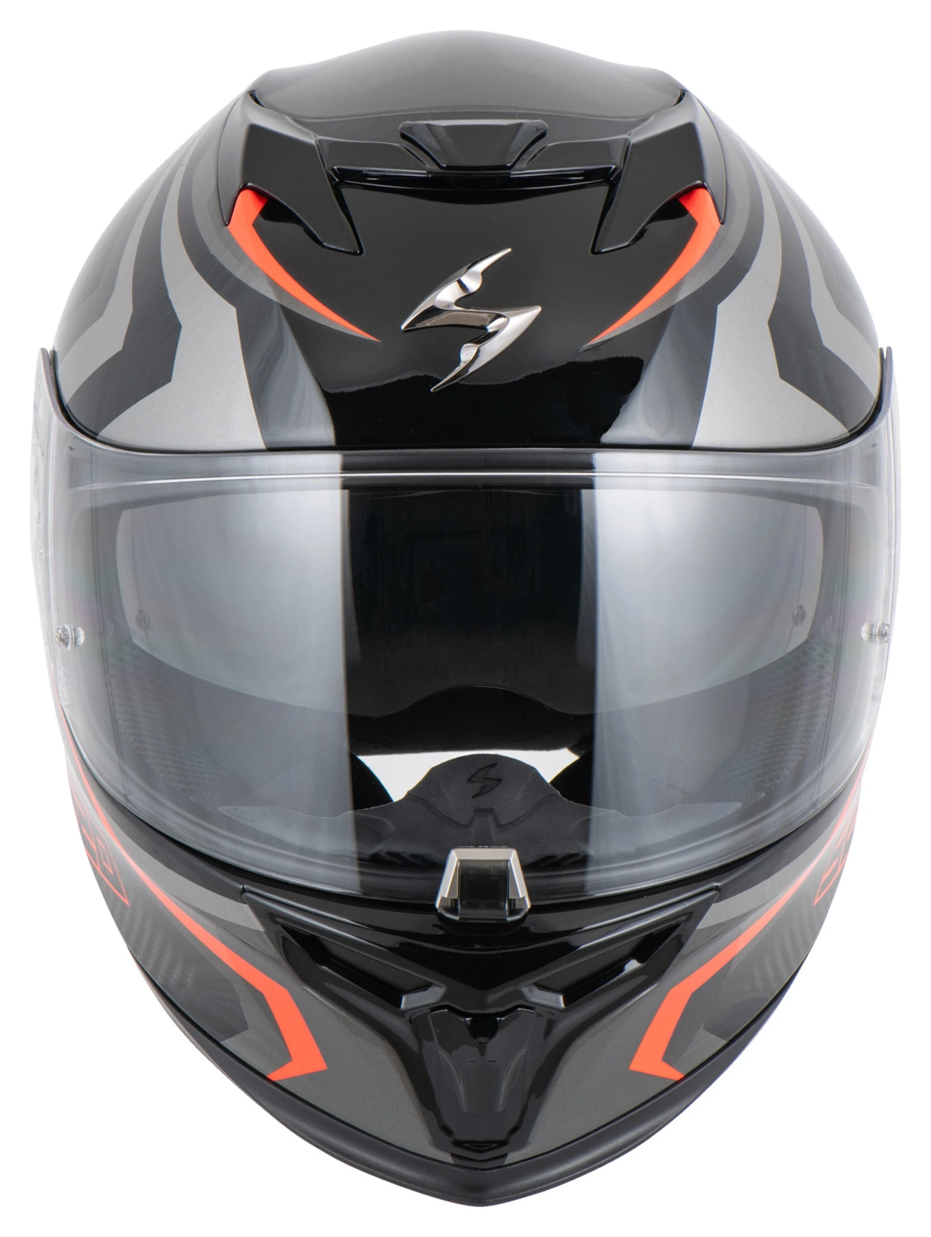Scorpion EXO-520 AIR Casco Moto – Omologato ECE 22.05, Visierino Parasole Integrato, Predisposizione Bluetooth, Taglia M, Opaco Nero/Giallo Neon