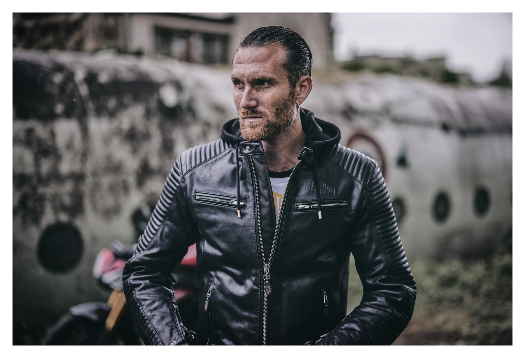 Veste en cuir Segura Dorian 2