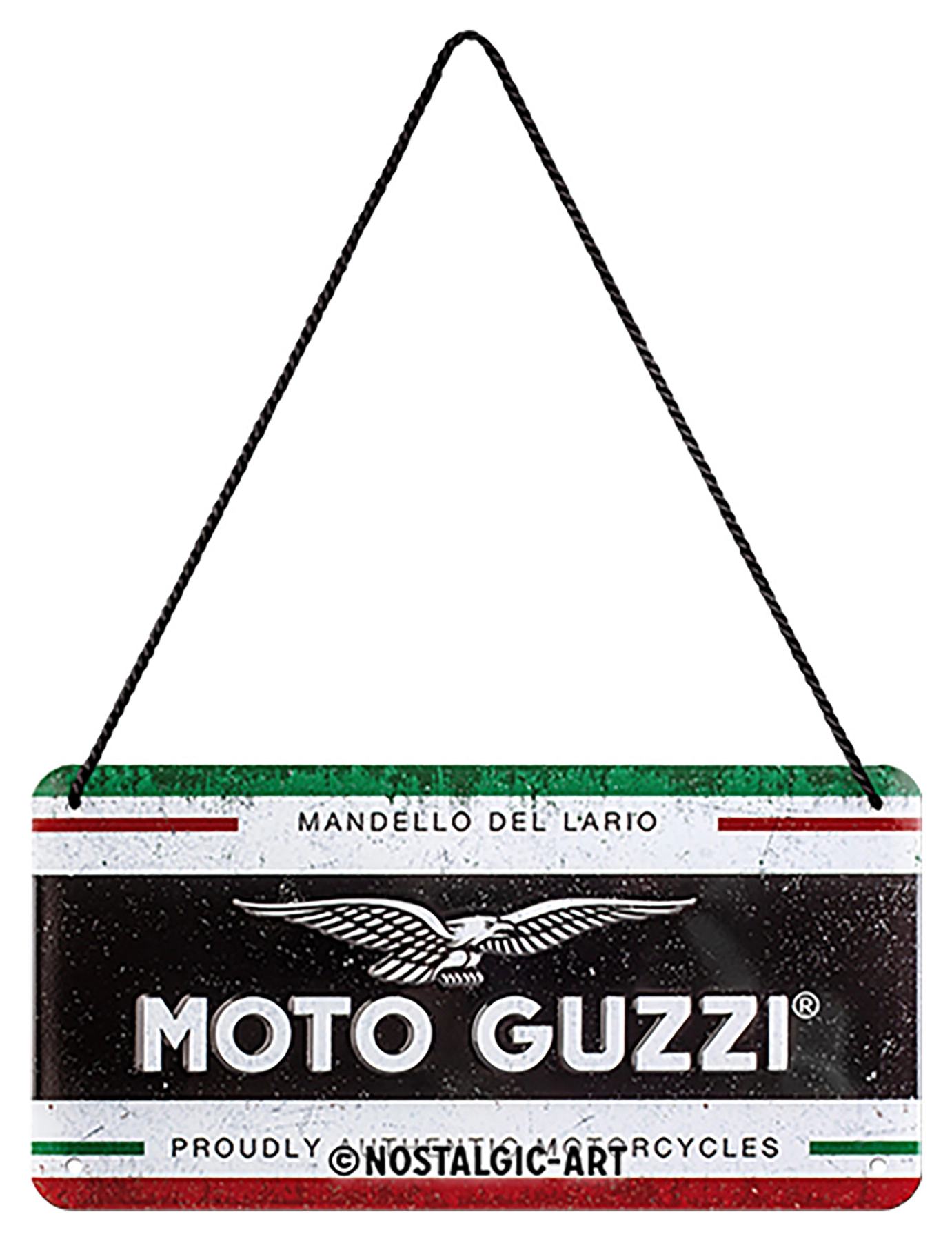 Moto-Guzzi hängande skylt