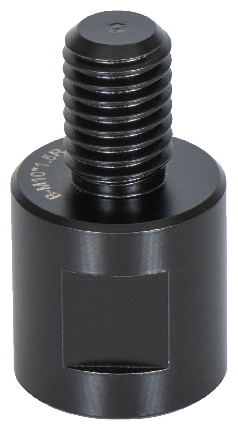 Adaptateur pour miroir, pièce, noir mat
