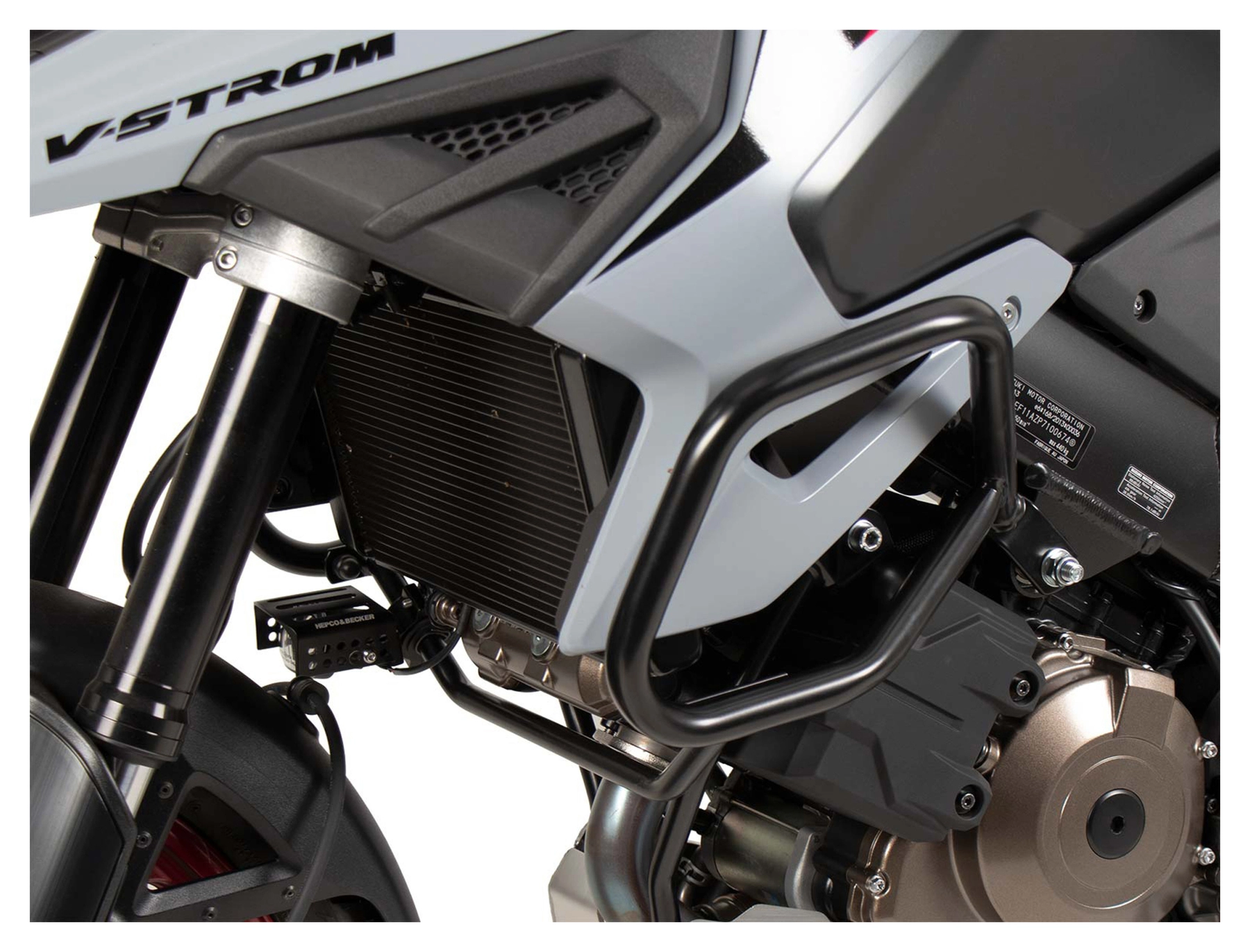 Engine crash bar