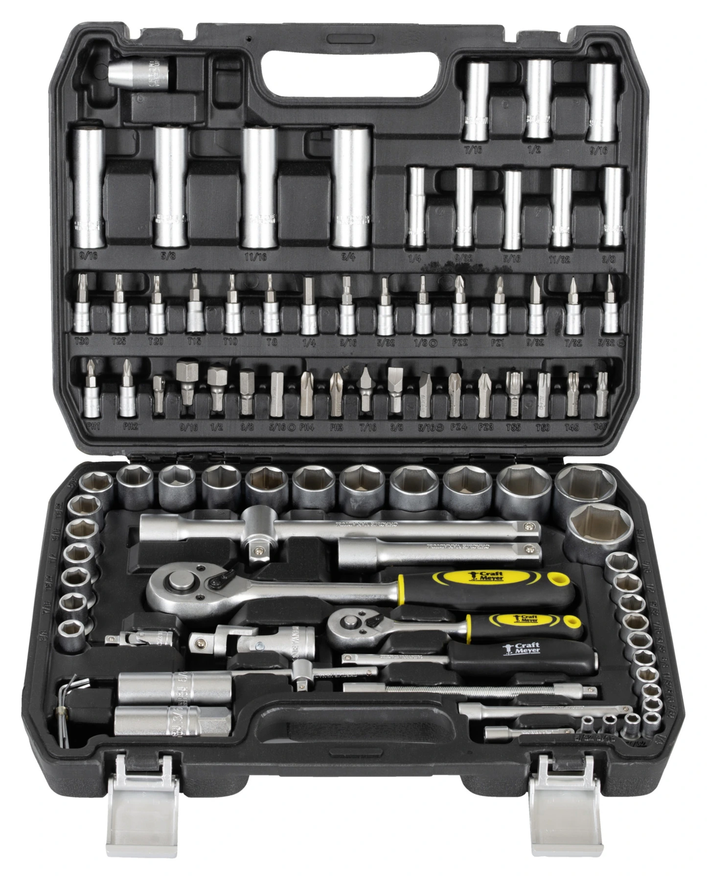 Socket Wrench Set 94-piece inch