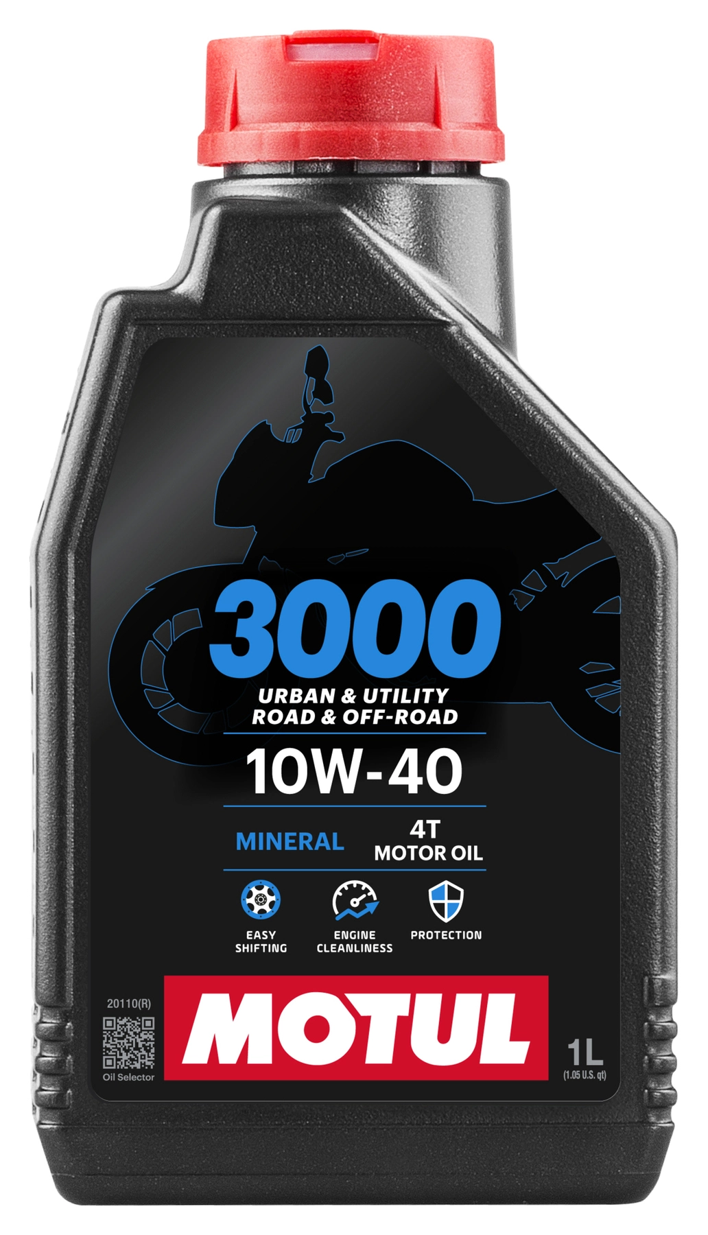 Motoröl 3000 4T 10W-40, 1 Liter