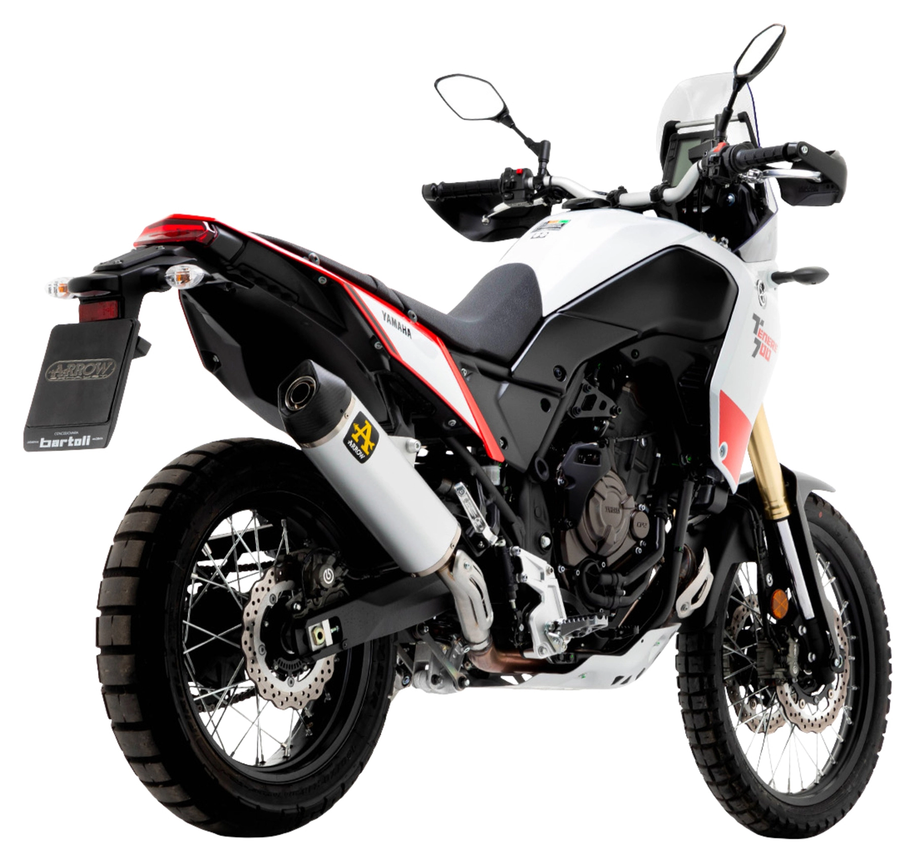 Indy Race Evo uitlaatsysteem