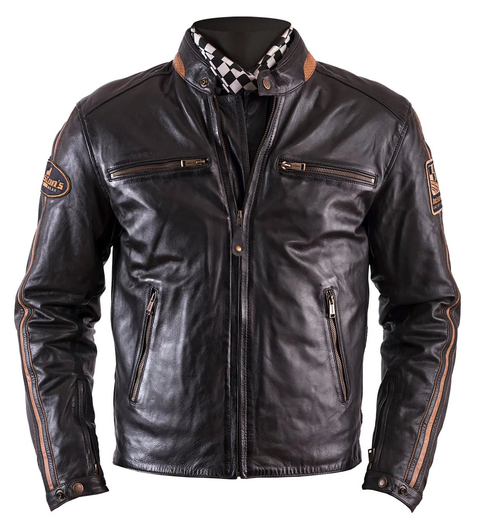 Helstons Helstons Ace Rag leather jacket low cost Louis
