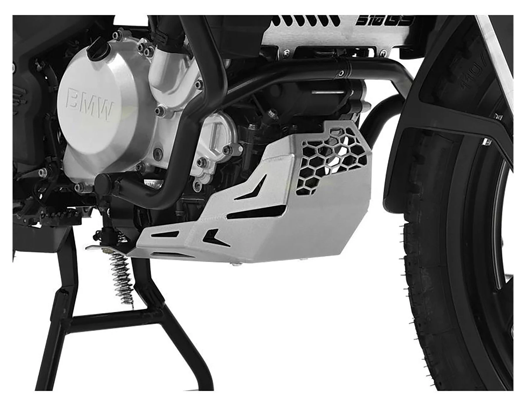 Engine Guard In Silver