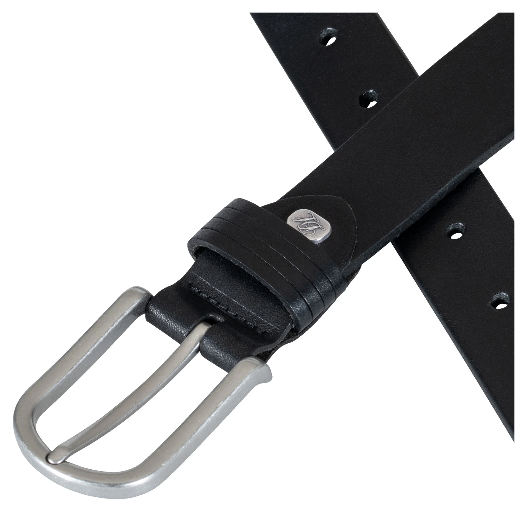DL-AC-8- Leatherbelt, black
