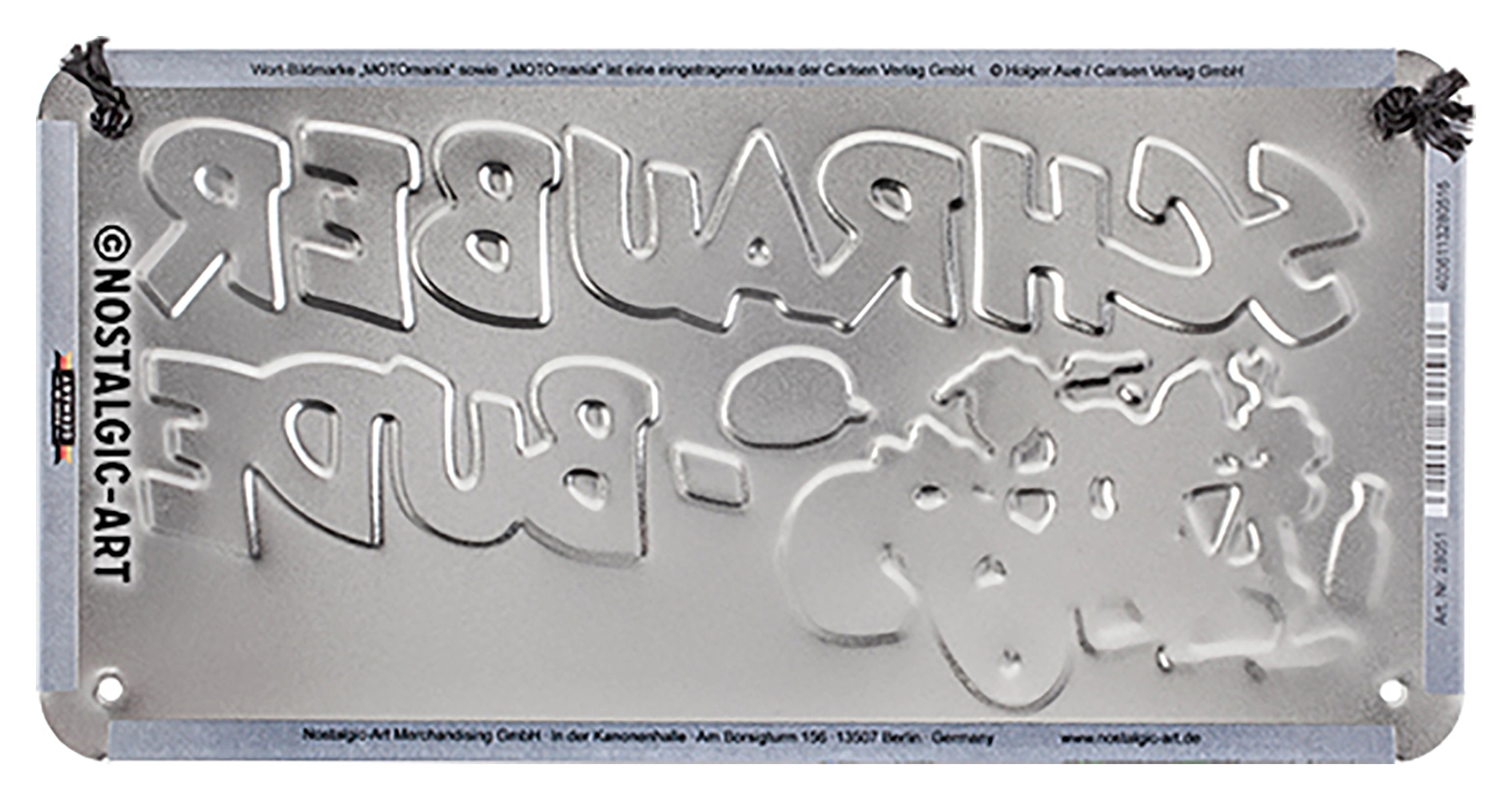 *Schrauberbude* Plaque Susp.