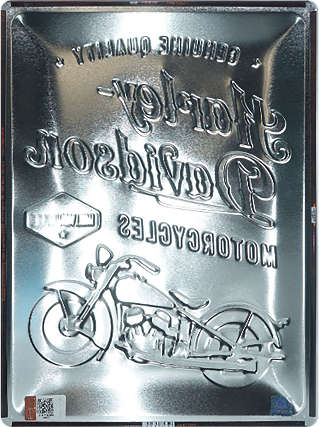 Retro Blechschild Harley Davidson