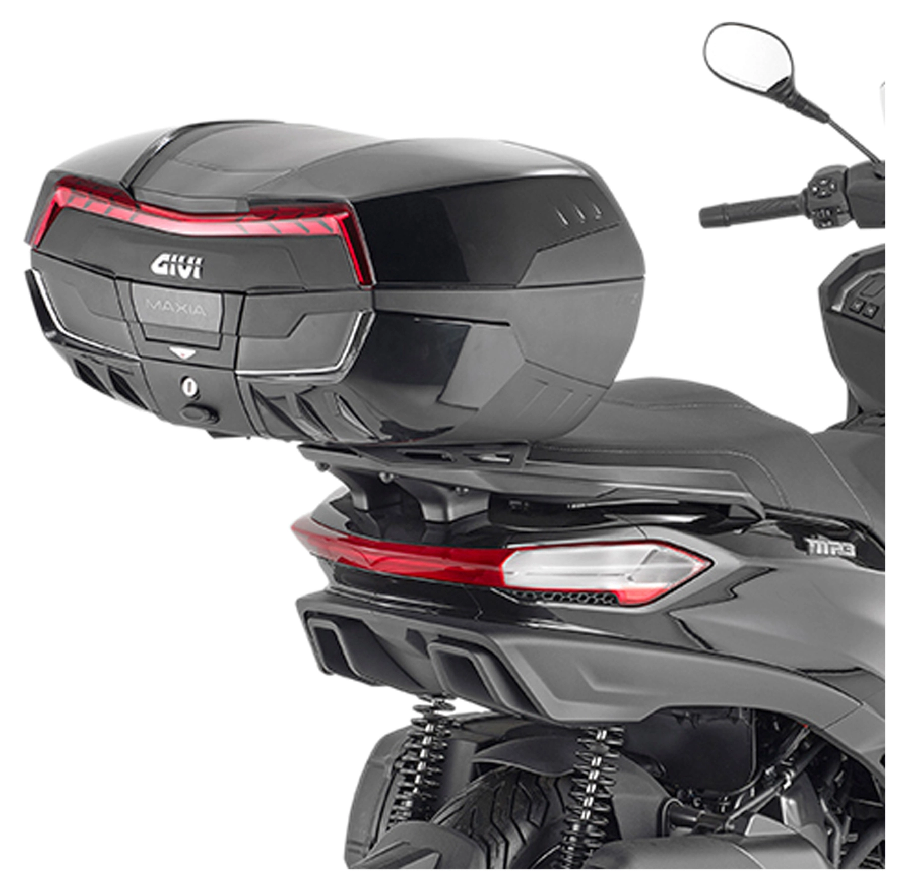 TOPCASE MAXIA 5 MONOKEY, 58L, NOIR