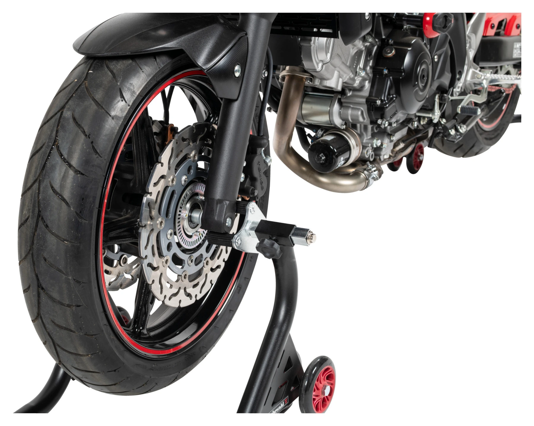 Podn.moto. Przedni Adapter sworz. + wah.