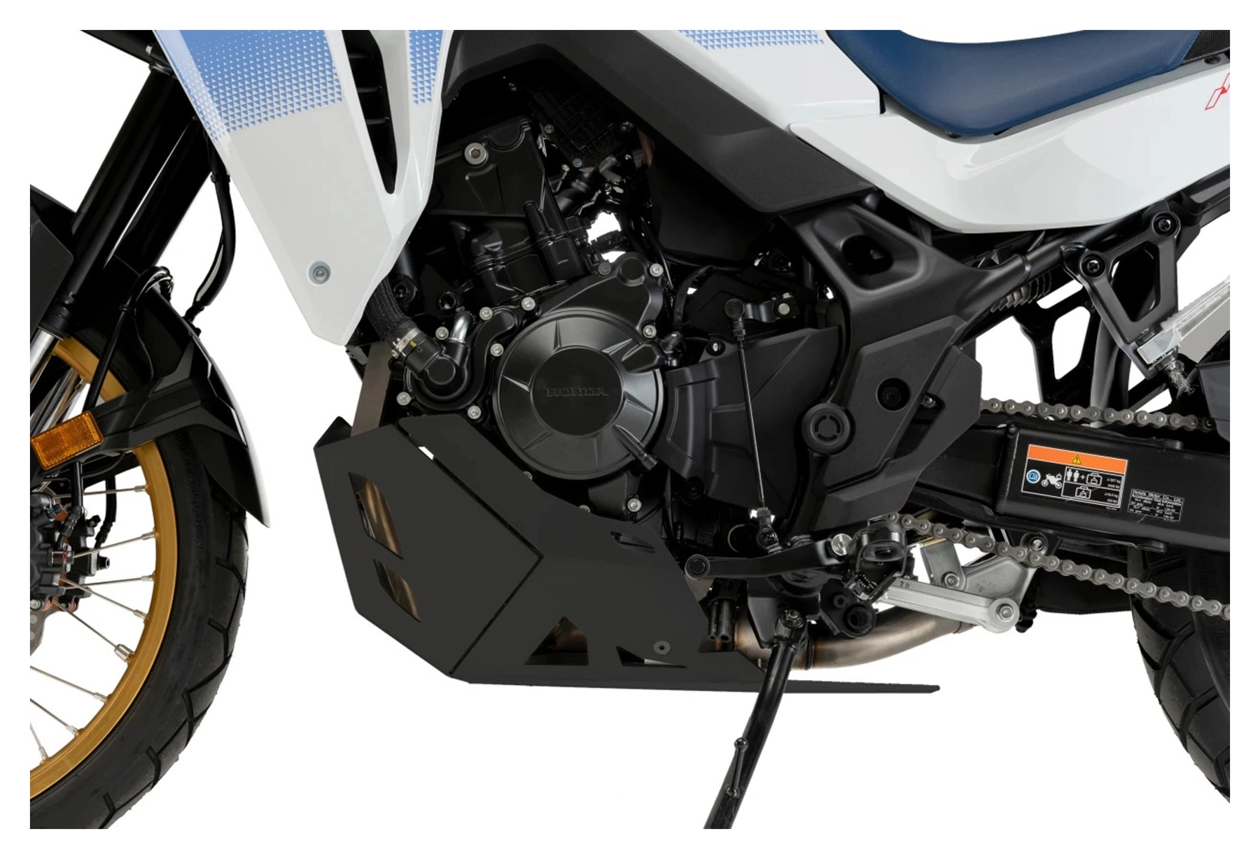 Engine guard plate