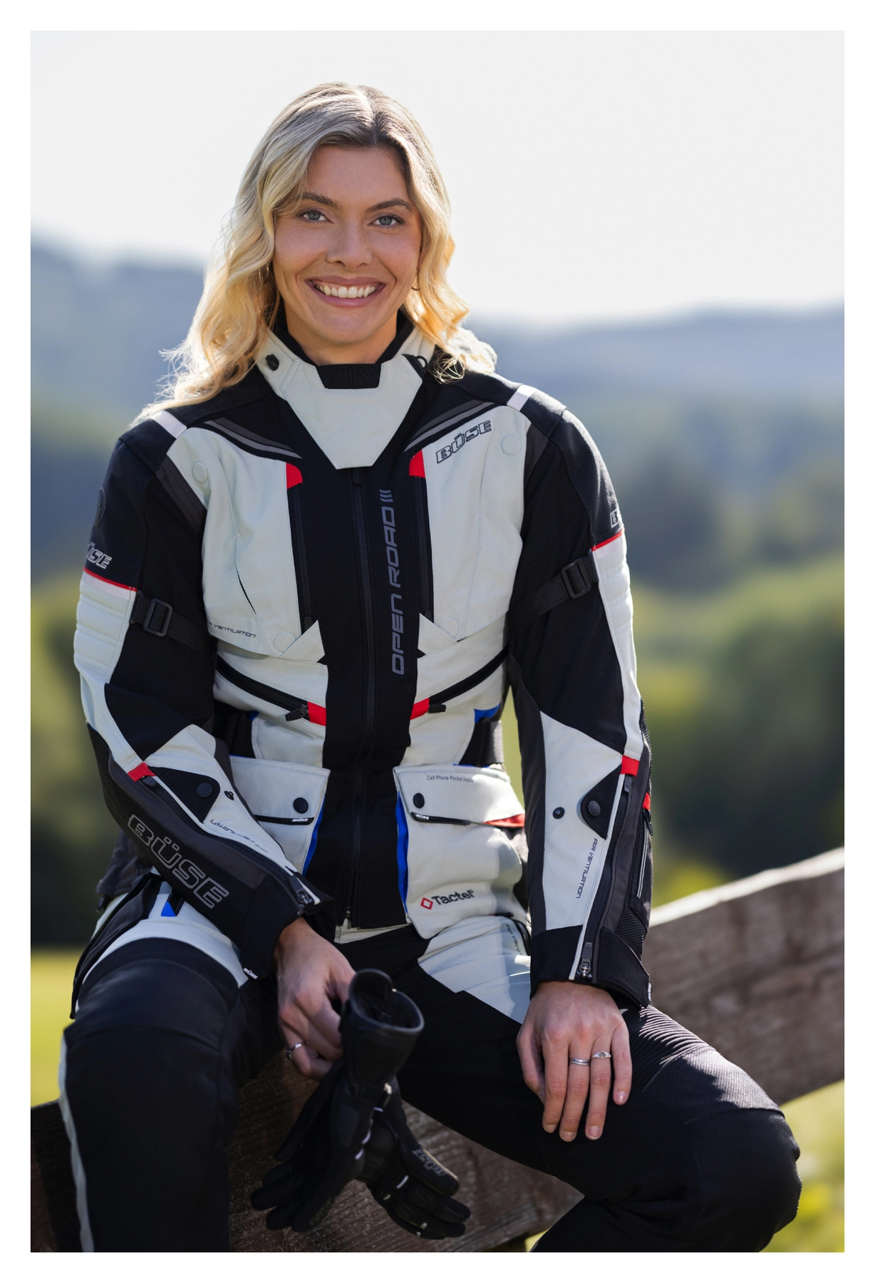 Open Road III Damen Textilhose