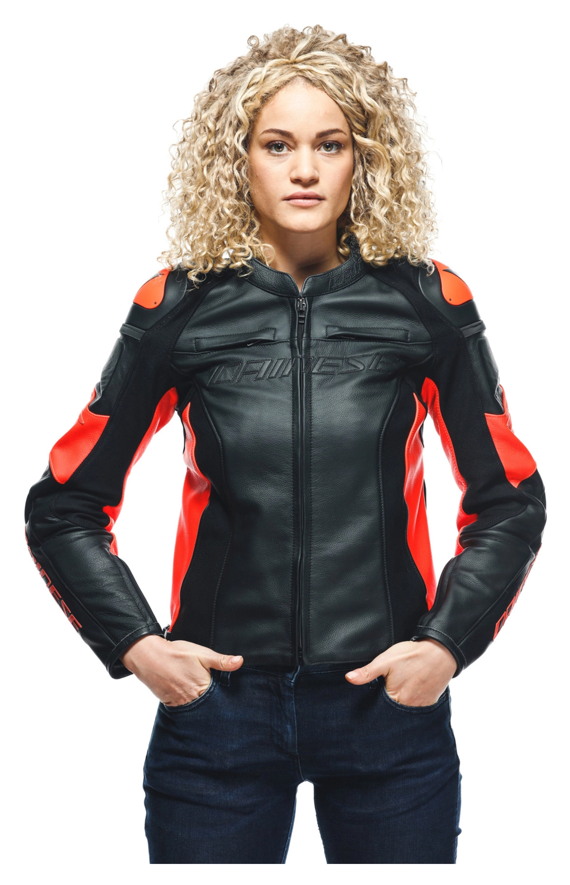 Dainese assen women's leather jacket sales