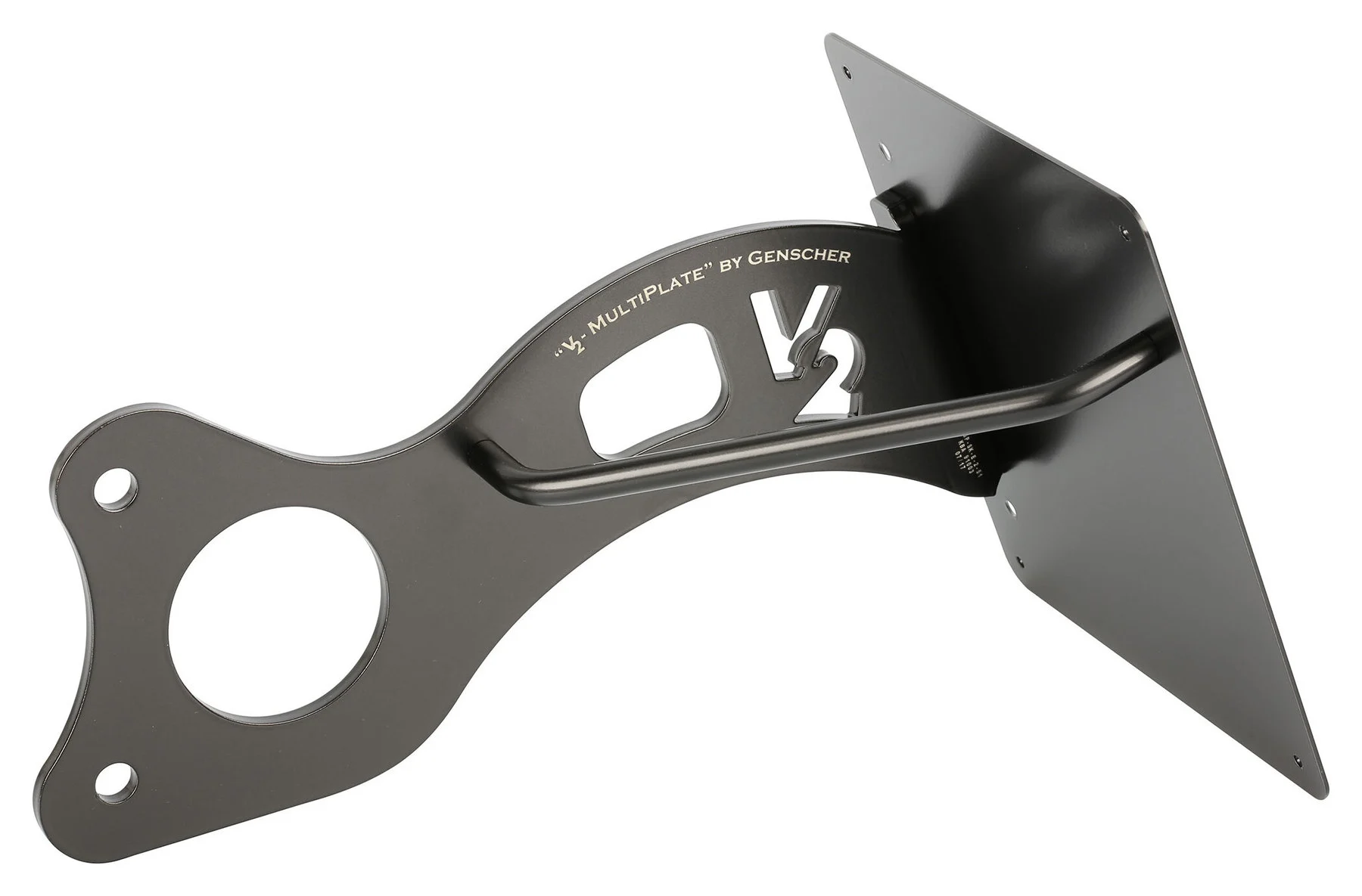 Genscher Seitlicher Kennzeichenhalter
