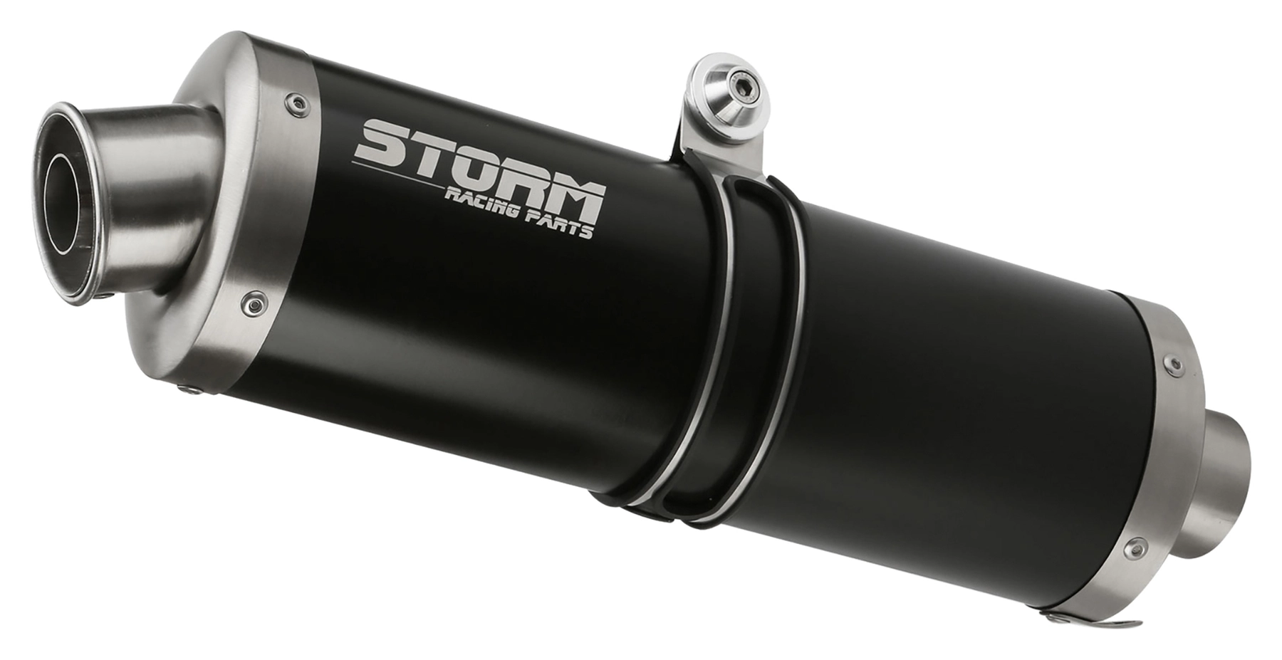 Steel Black Oval