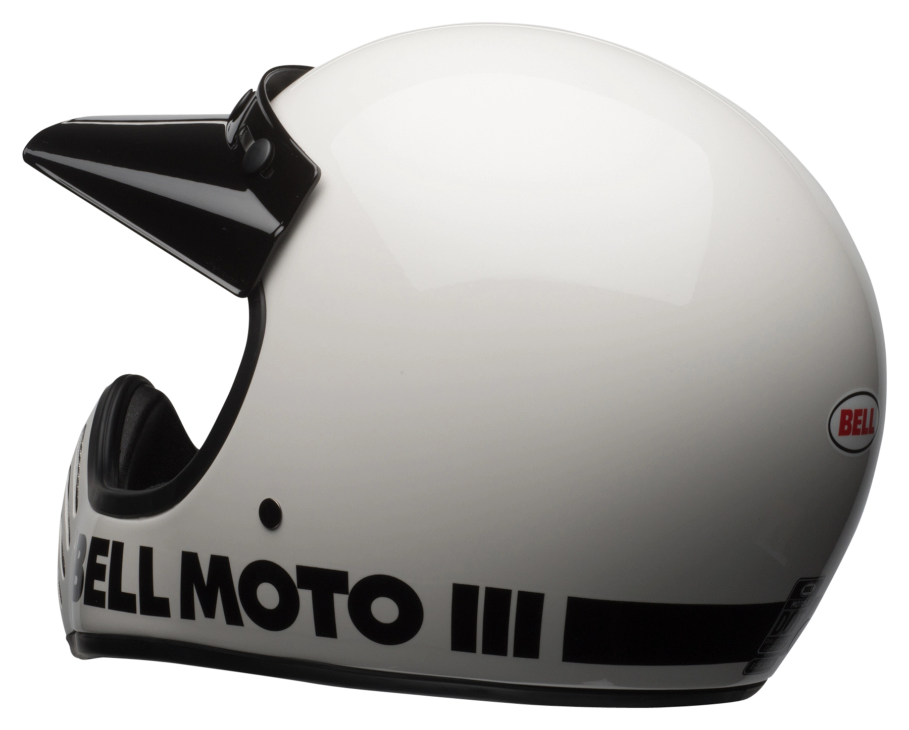 Moto-3 Classic White