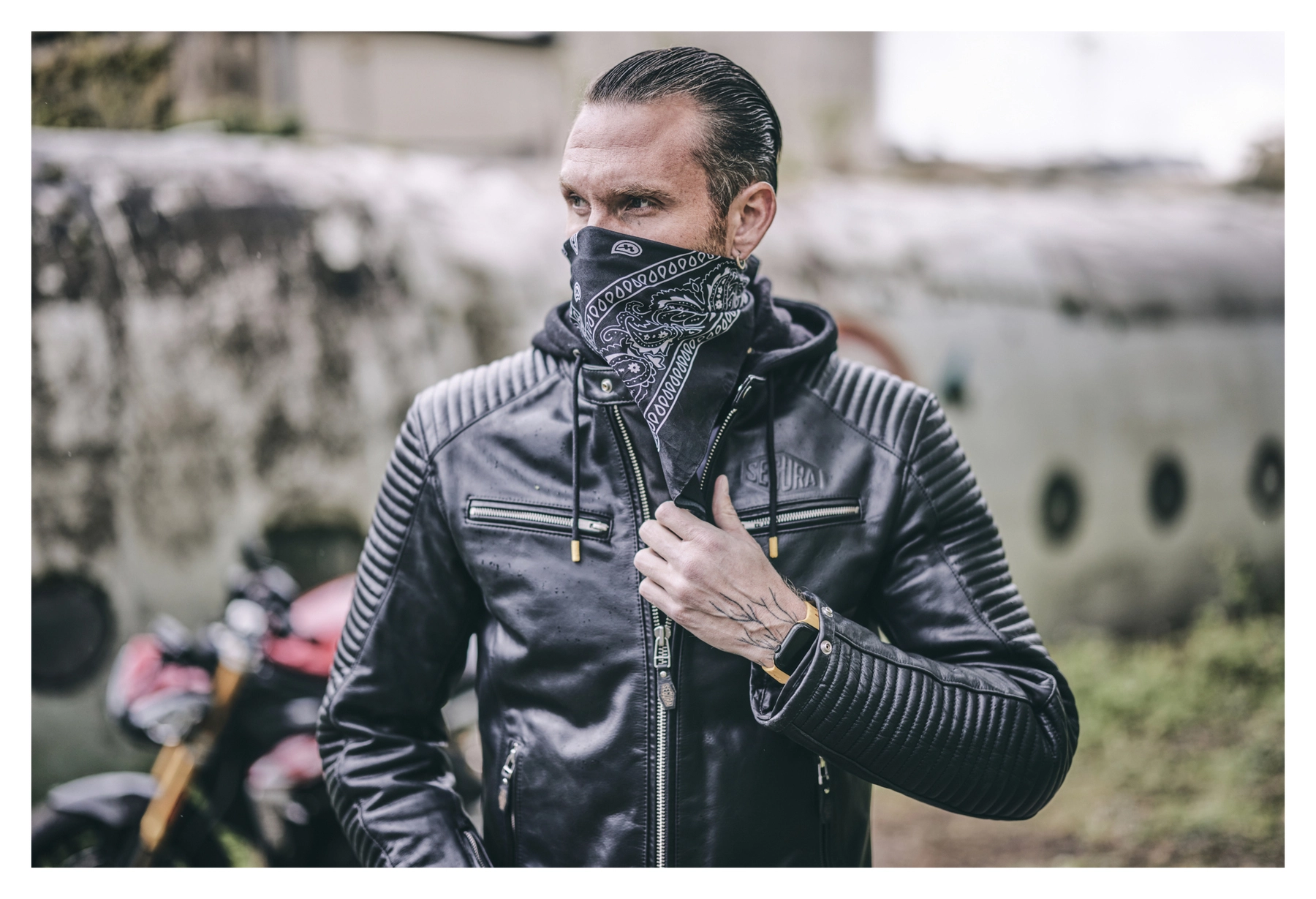Veste en cuir Segura Dorian 2