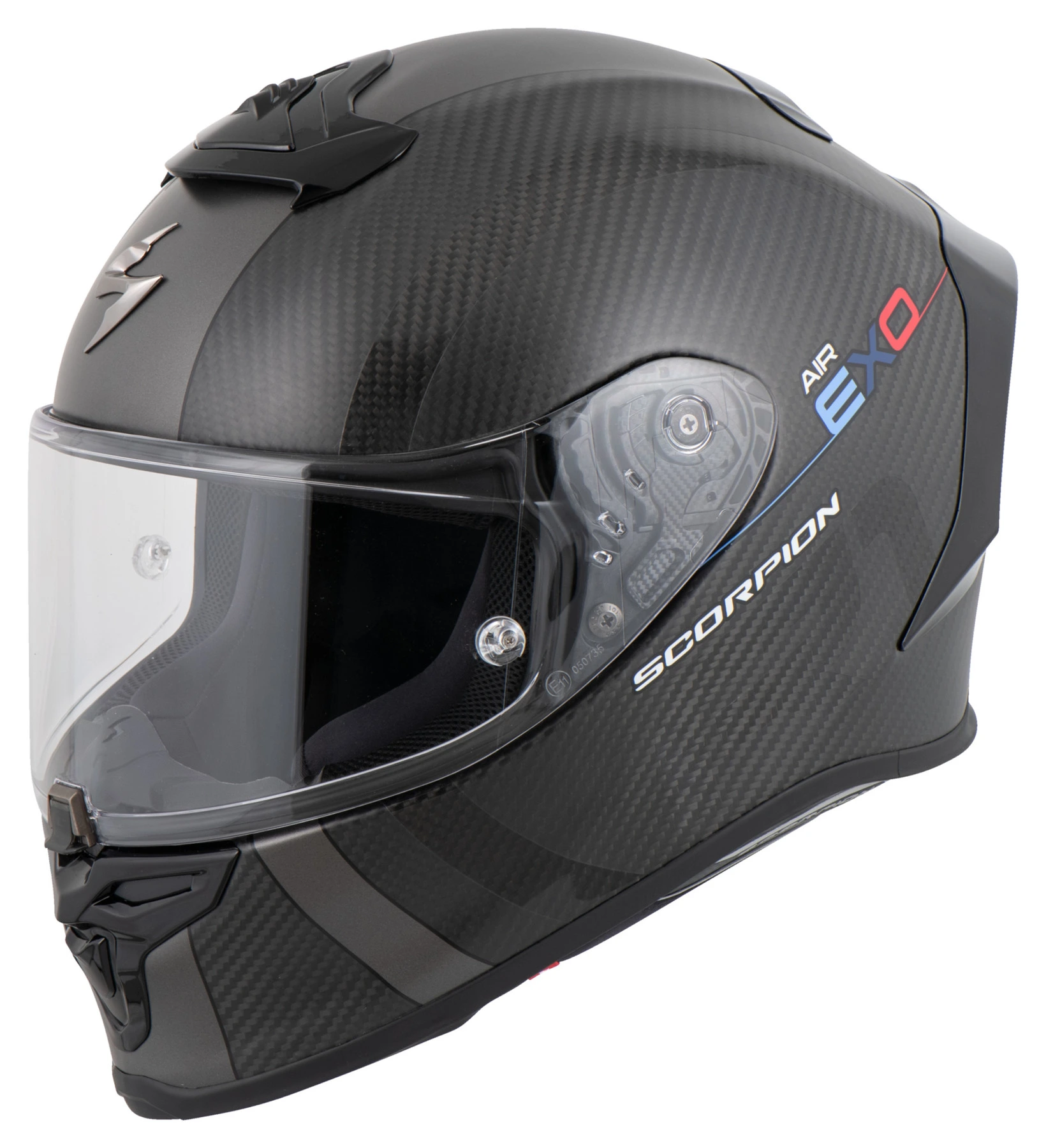Scorpion SCORP.EXO R1 EVO CARB.AIR SZ.XXL MG MATT.BLK SILV