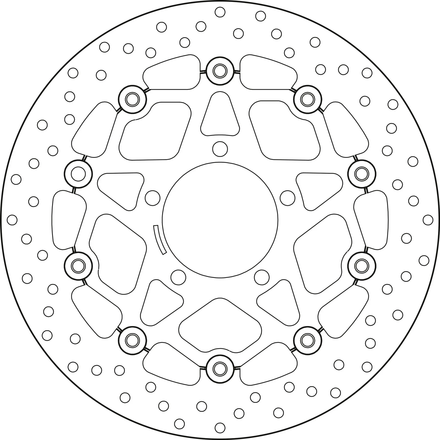 Disques De Frein Flottants