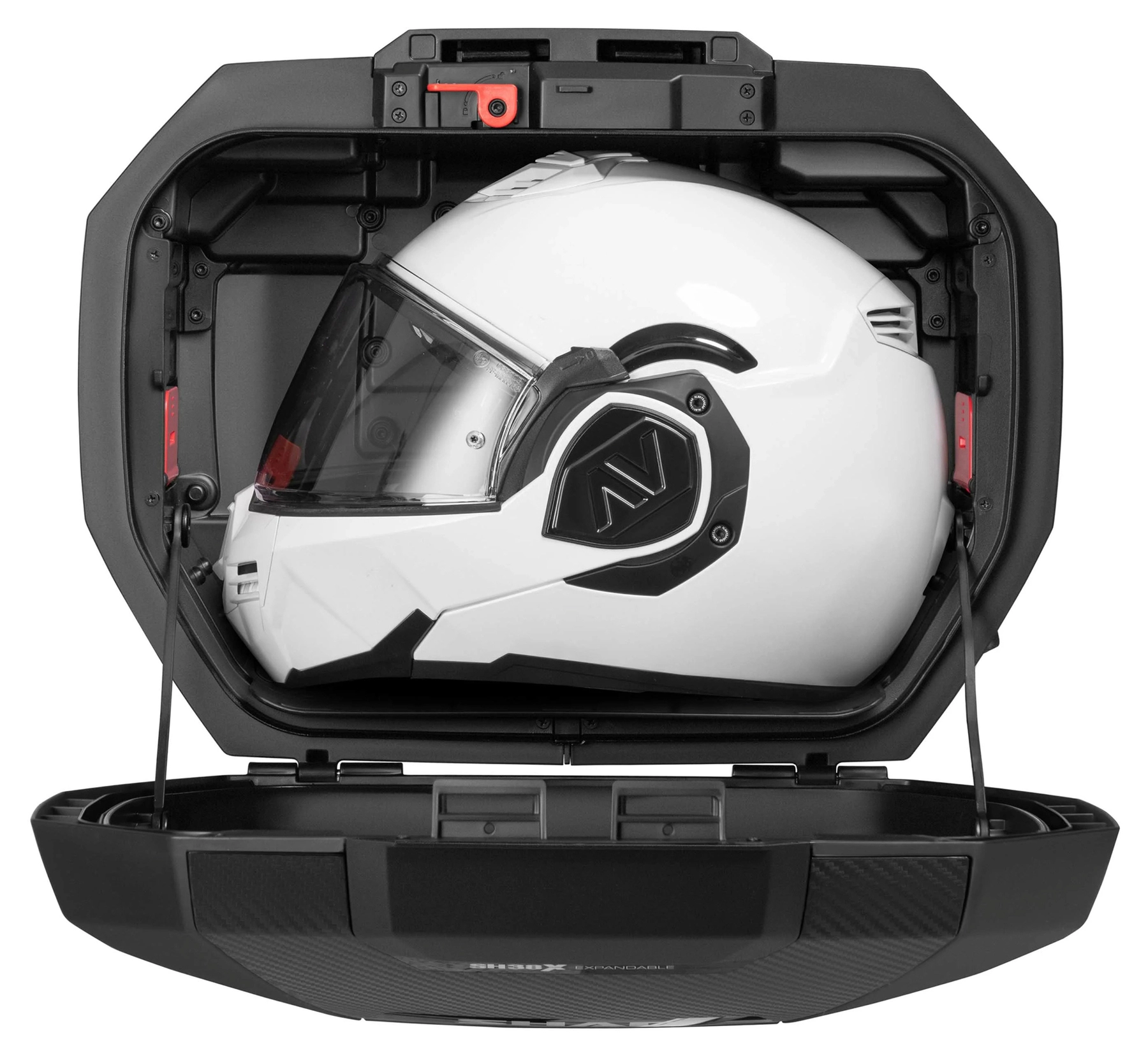 Seitenkoffer SH38X Carbon erweiterbar
