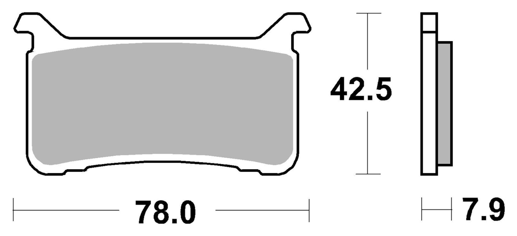Plaquettes De Frein Metal Fritté