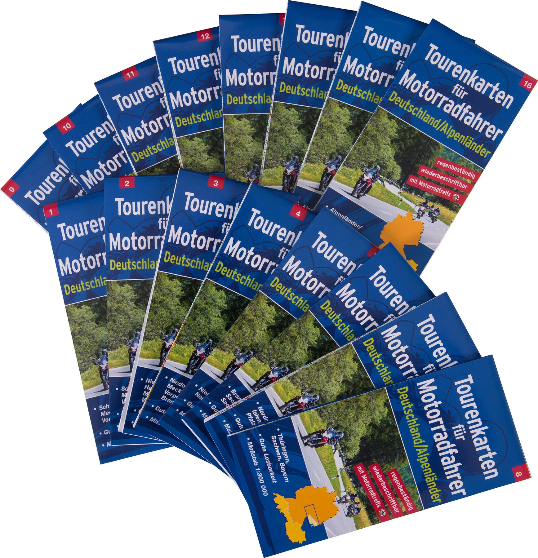 Cartes pour motards 2020