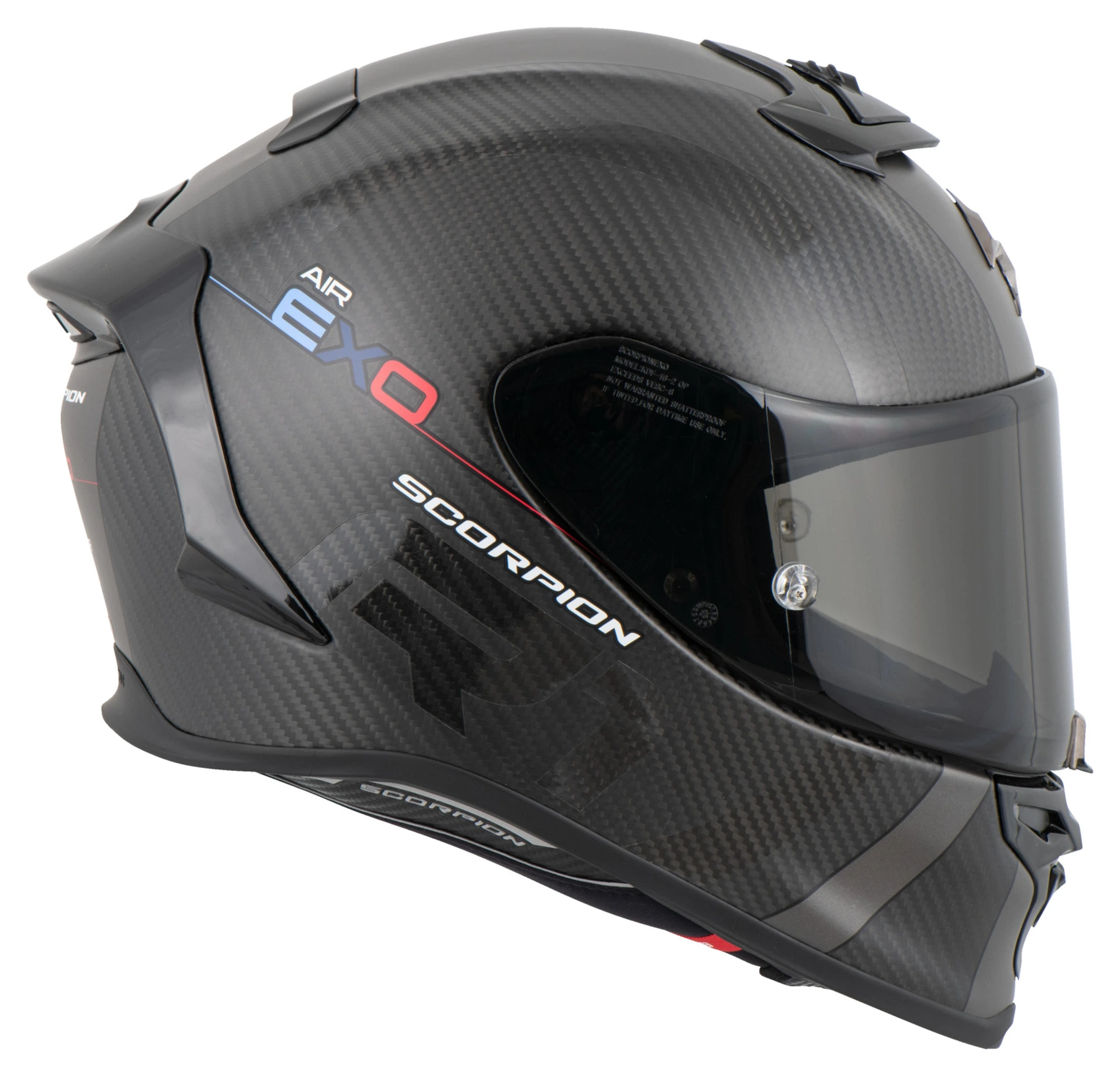 Scorpion SCORP.EXO R1 EVO CARB.AIR SZ.XXL MG MATT.BLK SILV