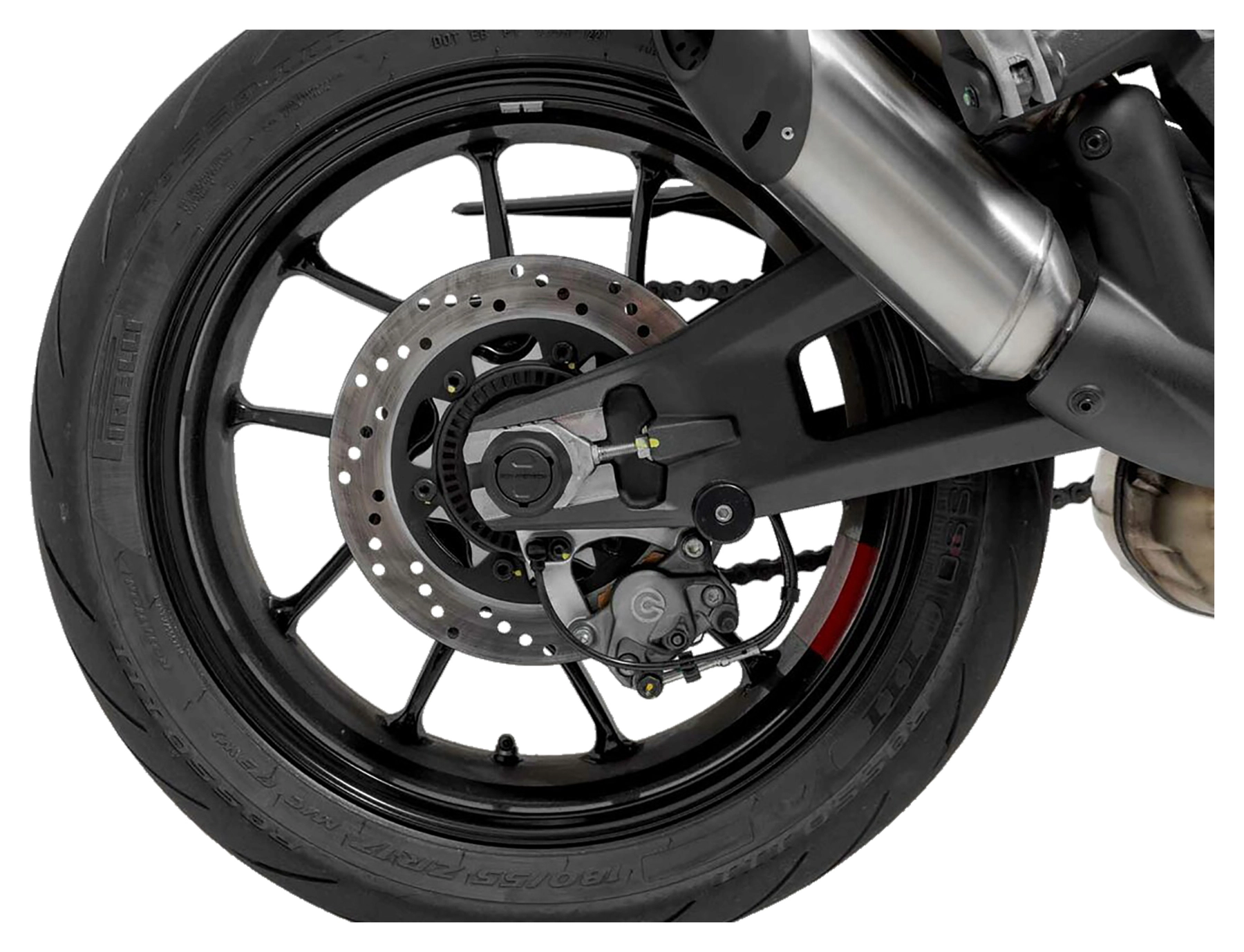 Kit protect chute SW-Motech oscill. Noir