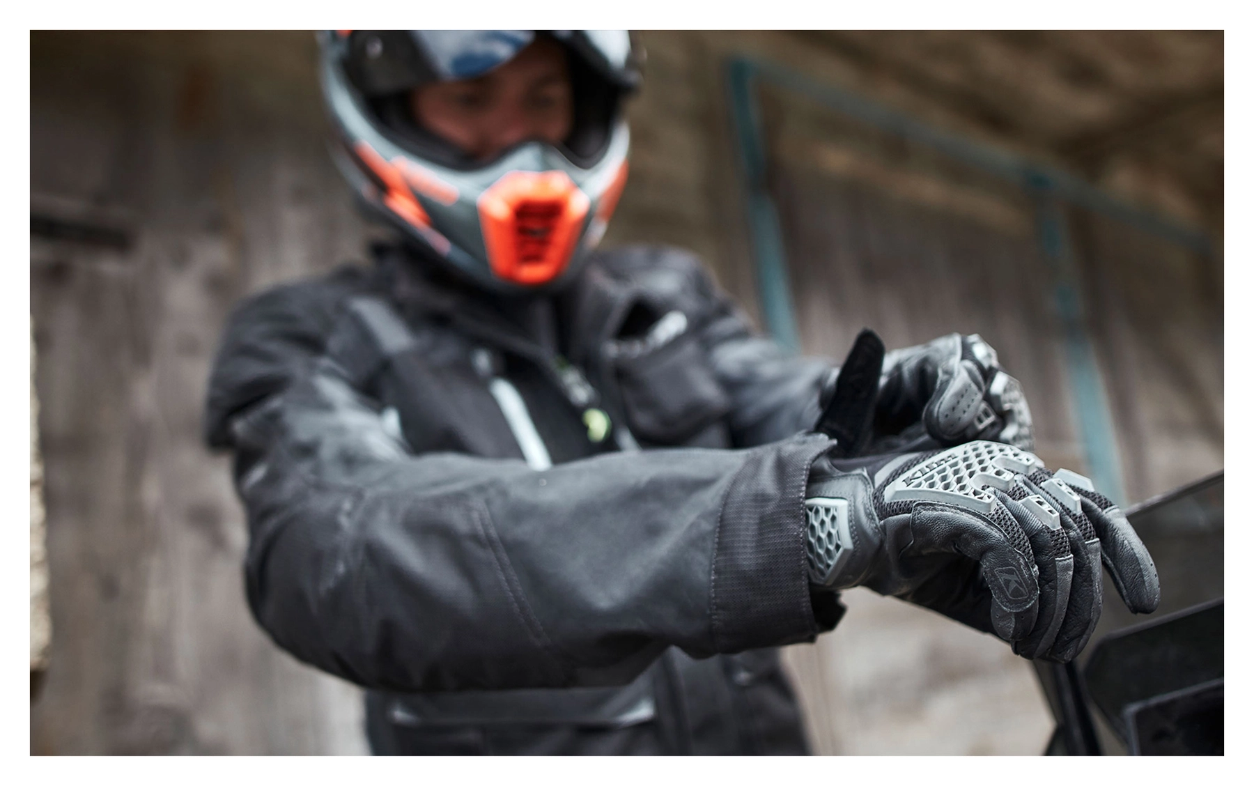 KLIM BAJA S4 BLACK ANTHR