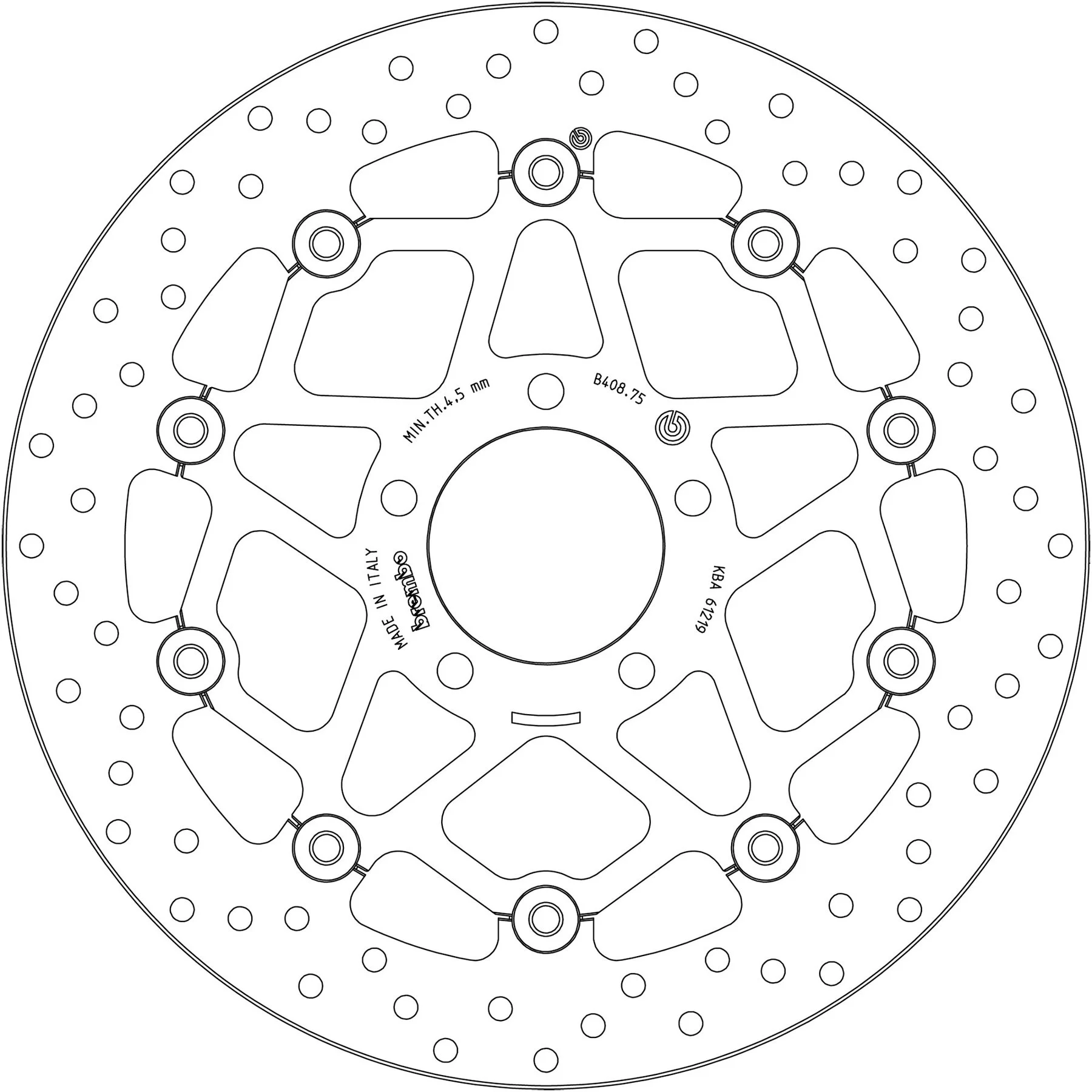Disques De Frein Flottants