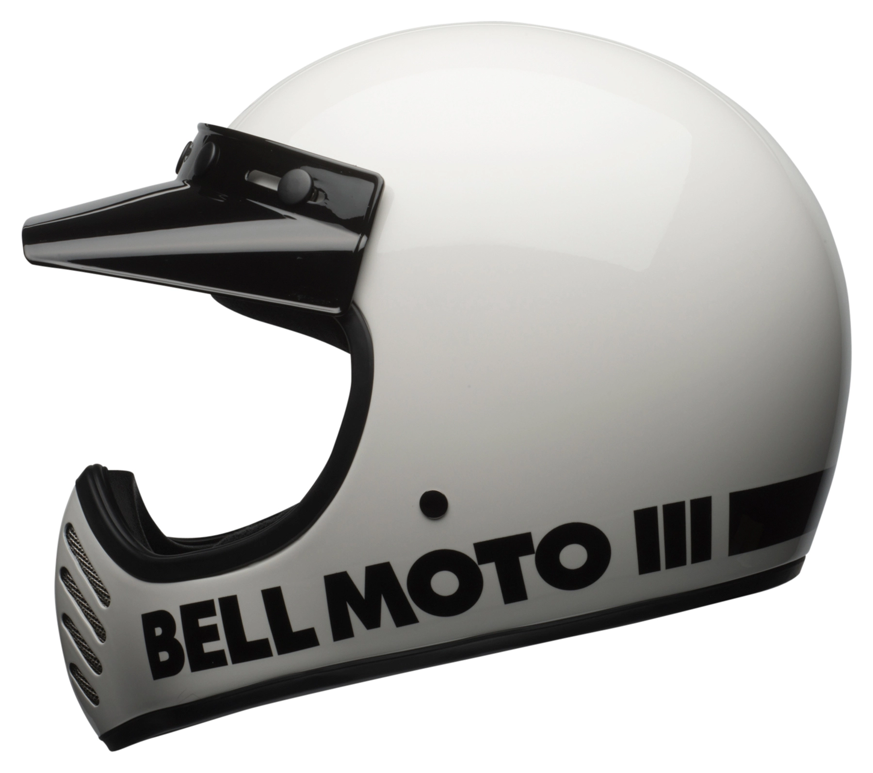 Moto-3 Classic White