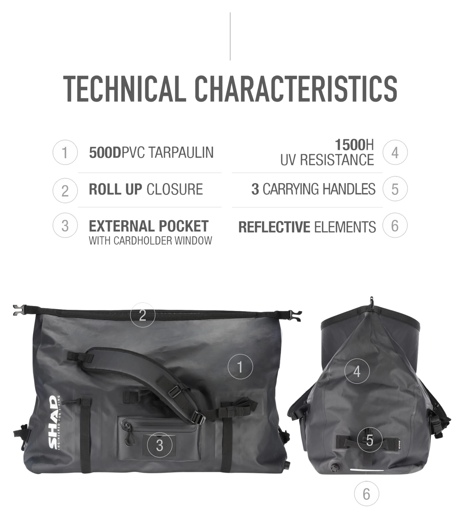 DUFFLE REAR BAG SW80