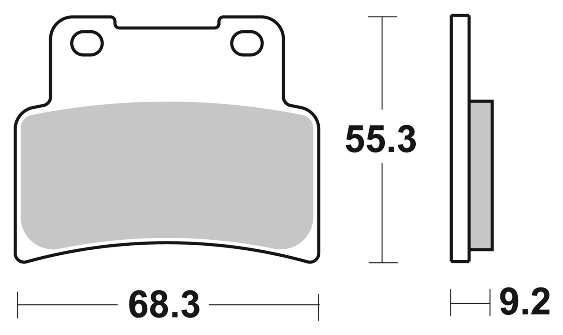 Plaquettes De Frein Metal Fritté