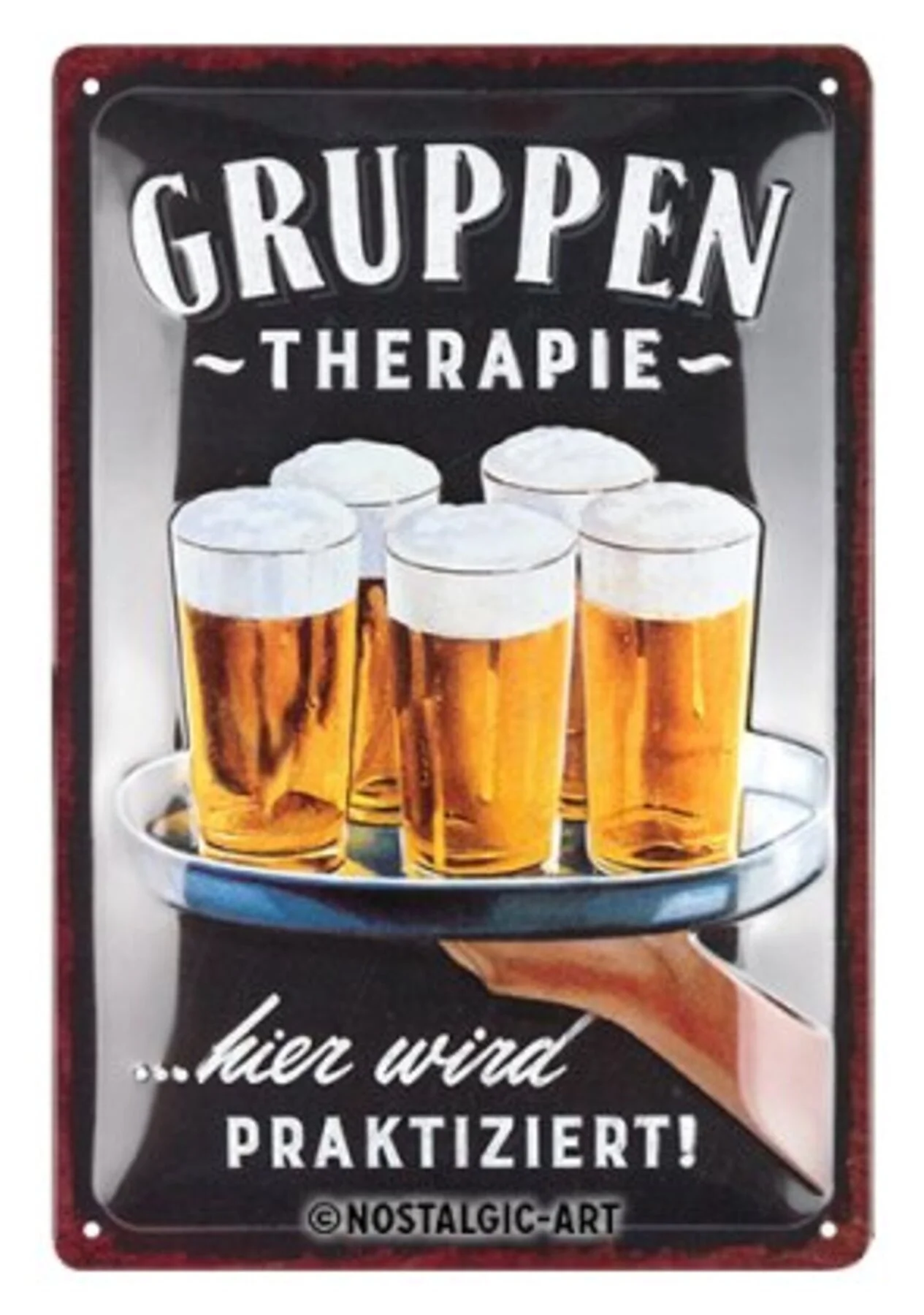 Gruppentherapie Bier