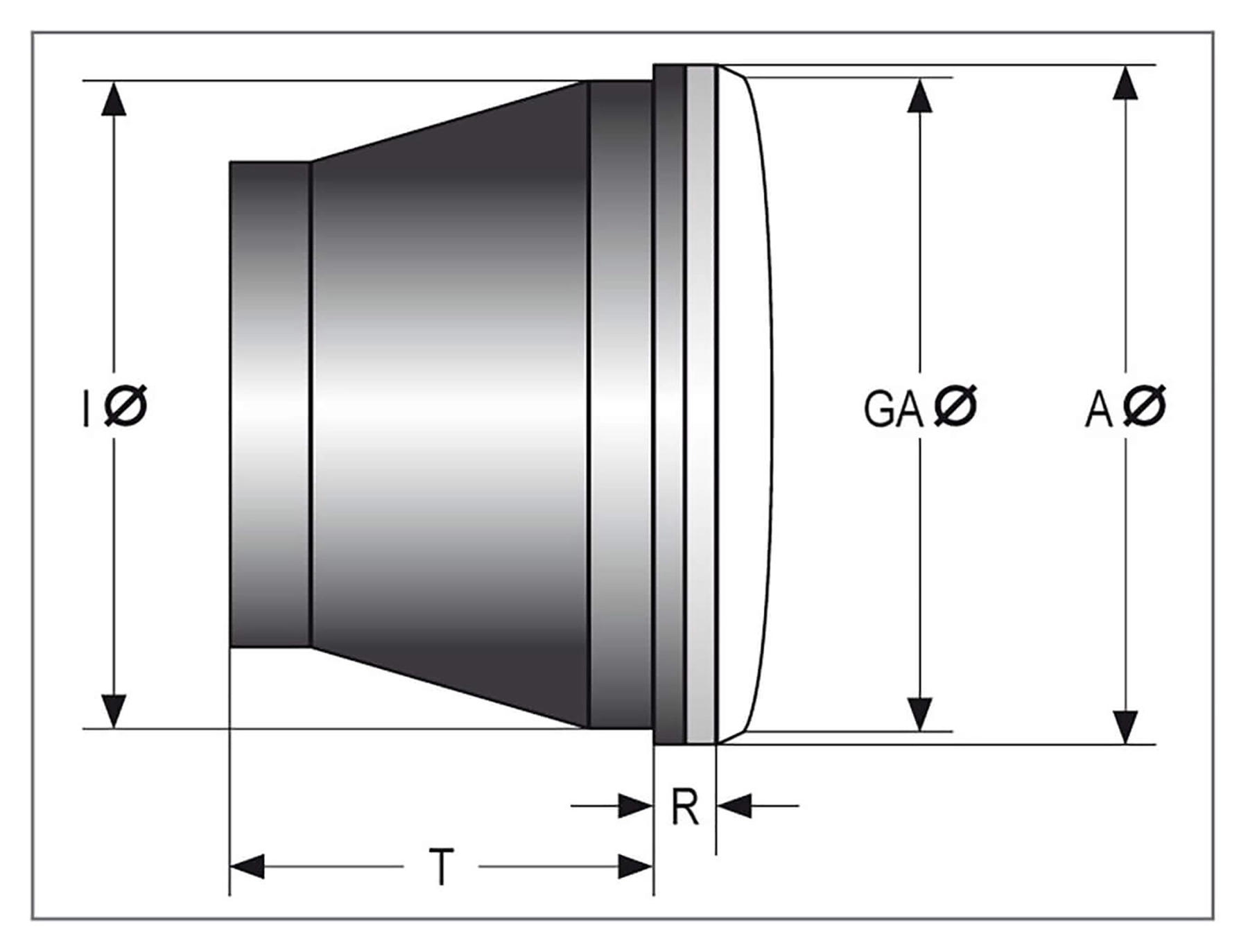 Inzetstuk Voor Led-Koplamp5,75 inch