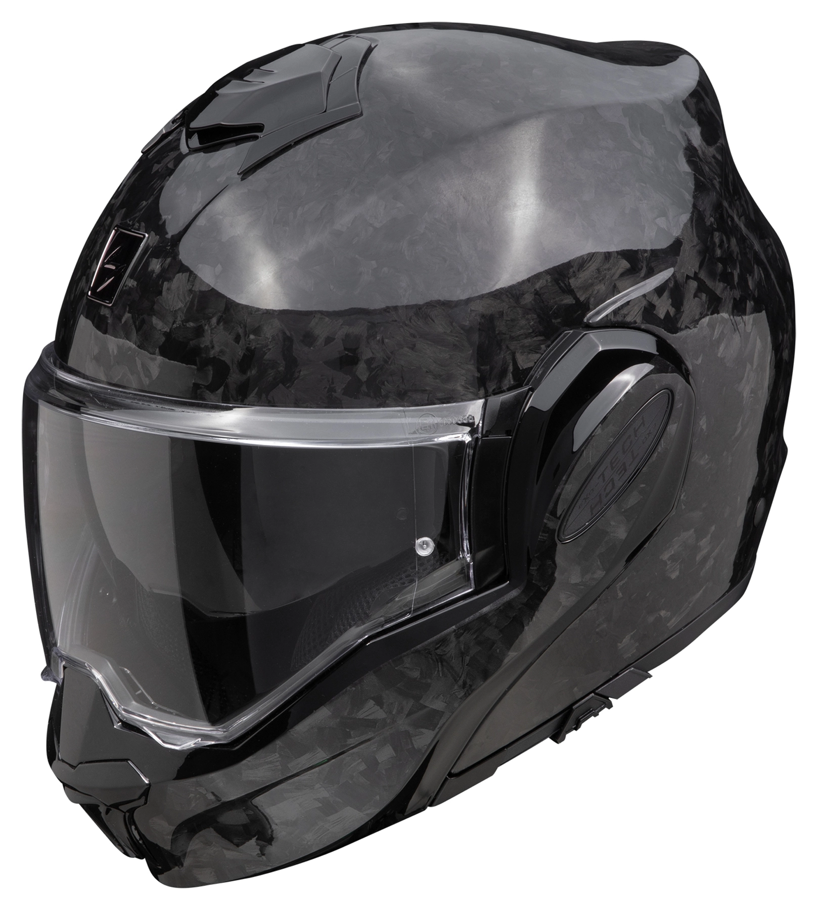 Scorpion Scorpion Exo Tech Evo Carbon Onyx Flip Up Helmet