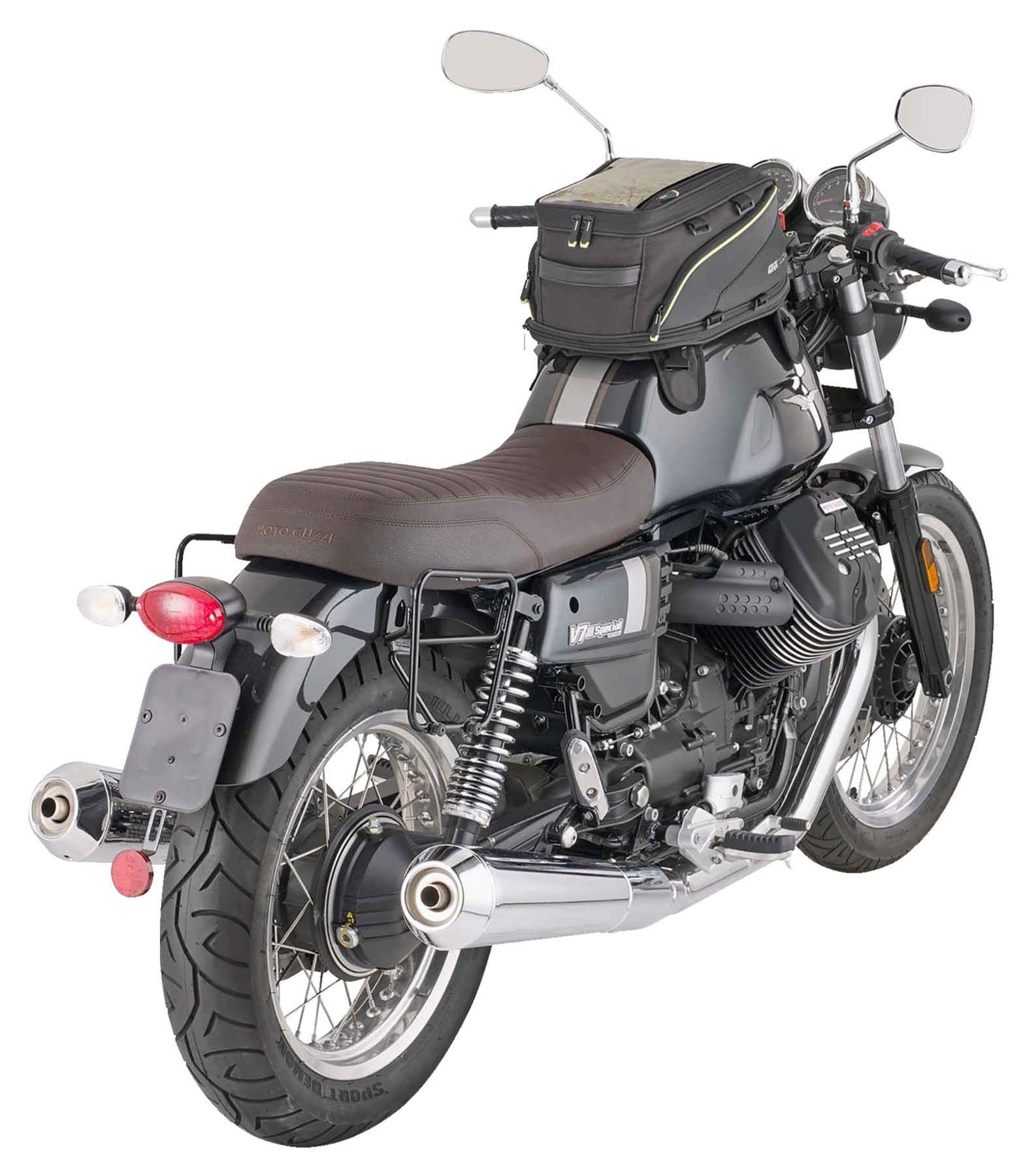 Moto guzzi tank bag clearance