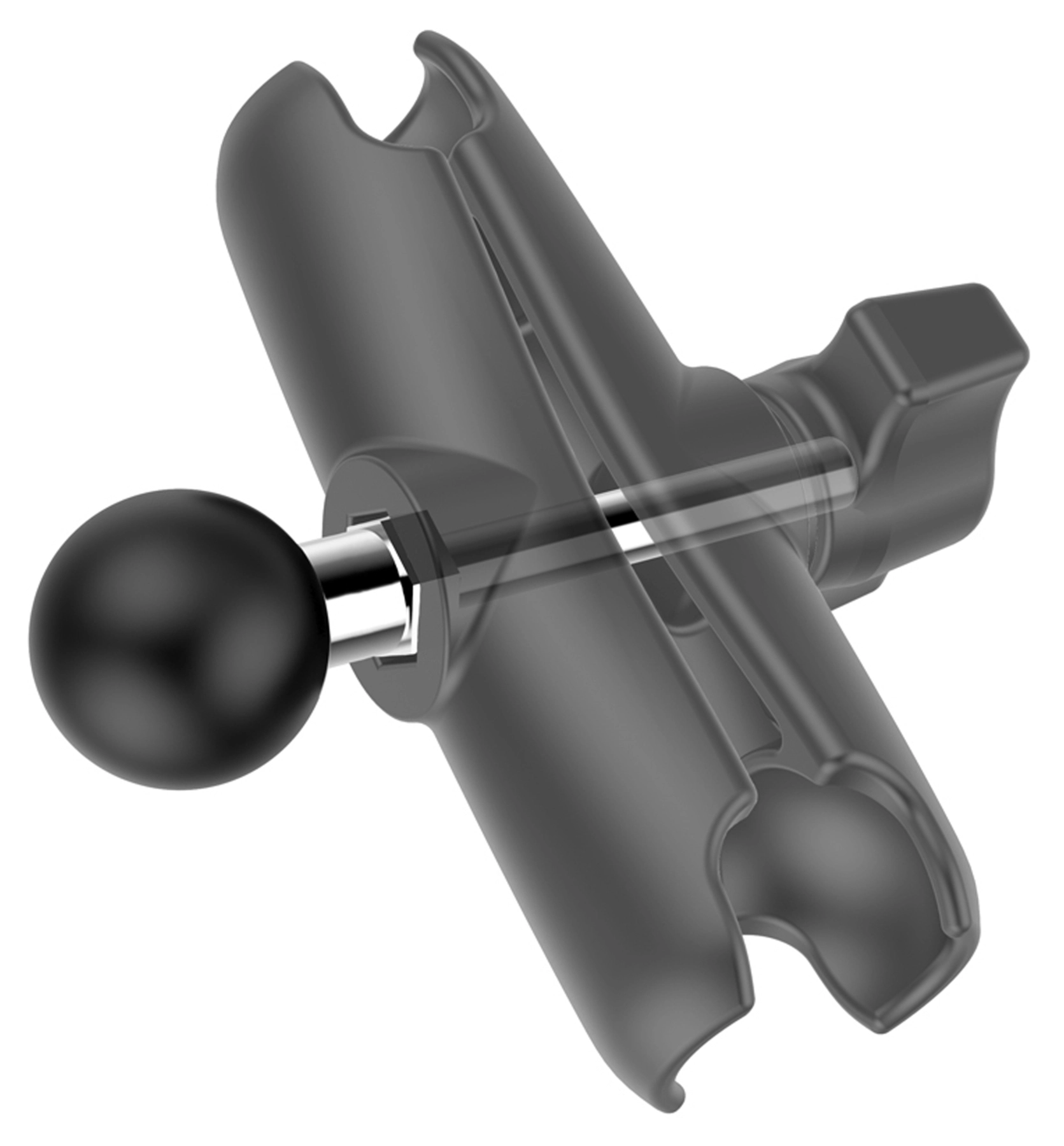 1'' B-ball with threaded rod 1/4''-20