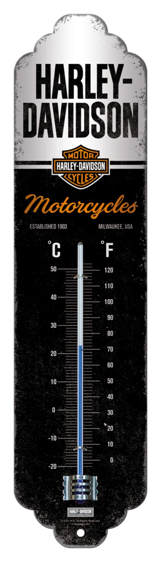 Thermometer Harley Davidson Motorcycle