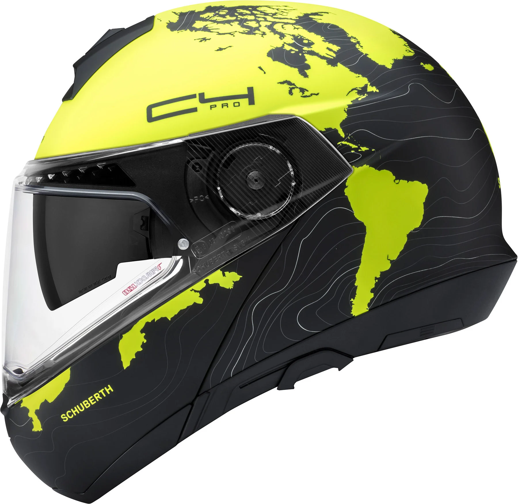 Schuberth Schuberth C4 Pro Magnitudo Yellow Flip Up Helmet