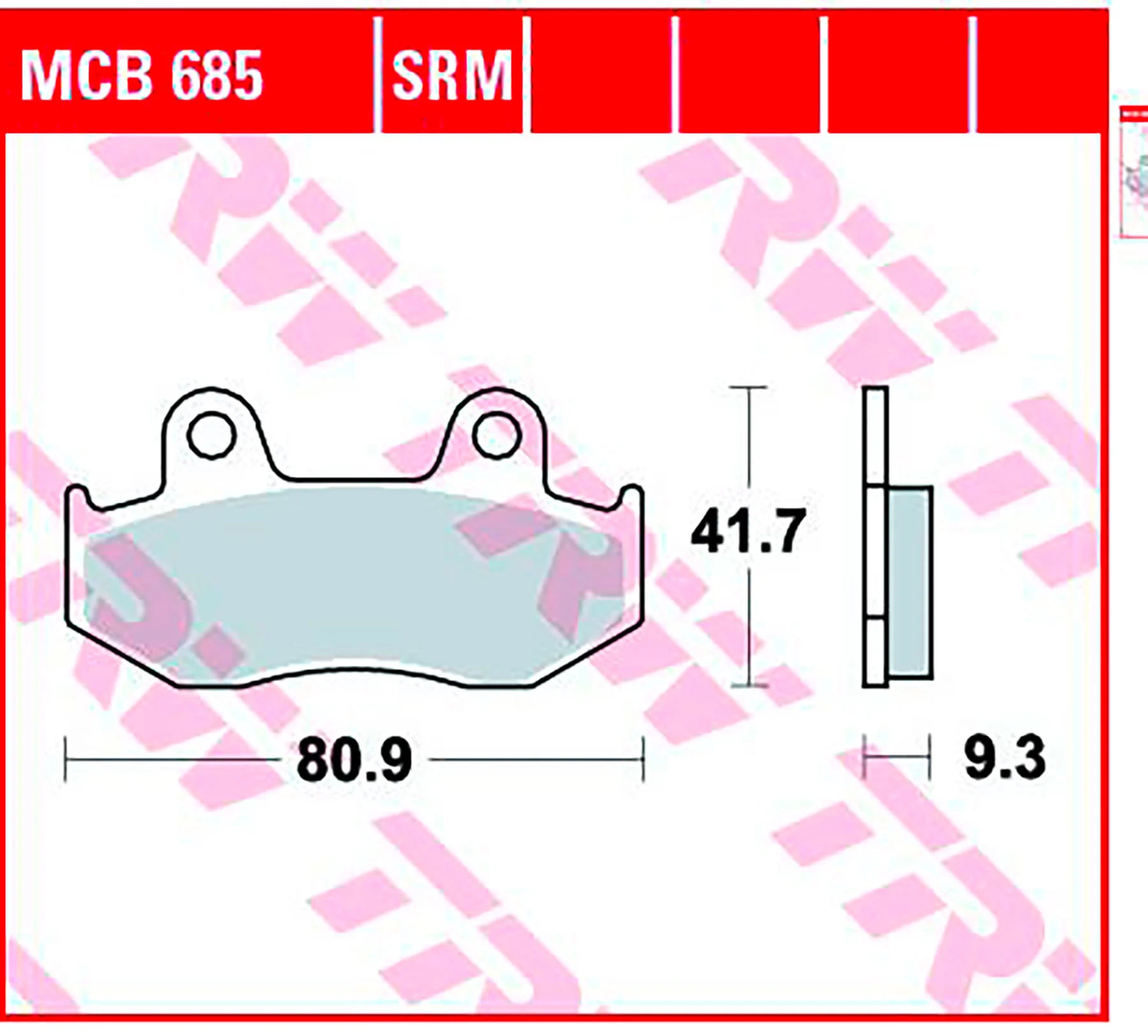 Brakepads Organic