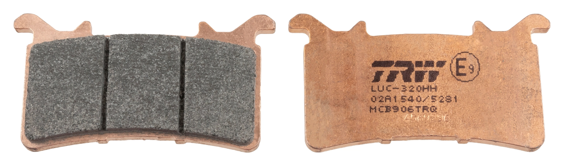 Plaquettes de frein en métal fritté